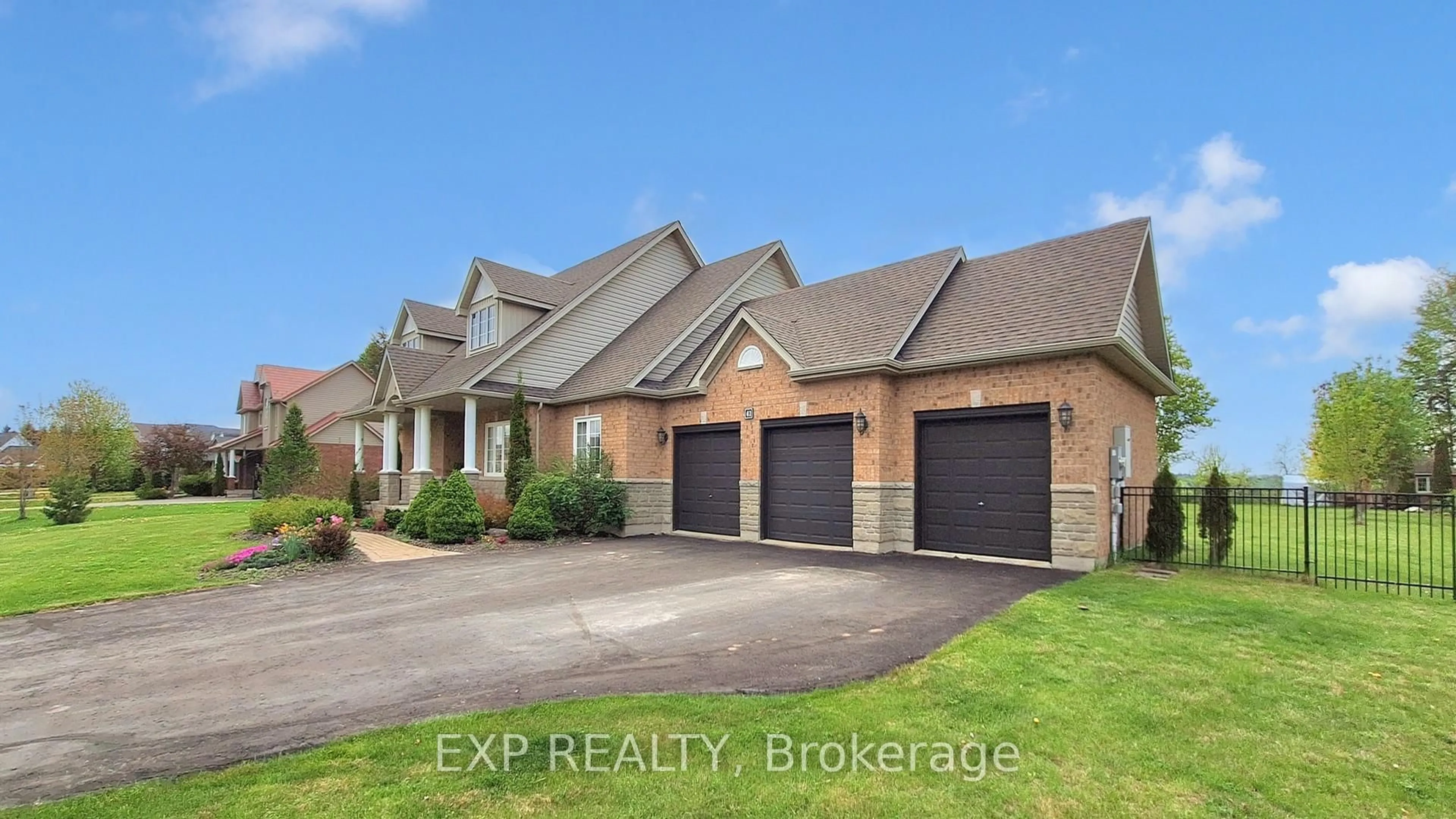 Home with brick exterior material, street for 42 Somerville Cres, Mulmur Ontario L0N 1M0