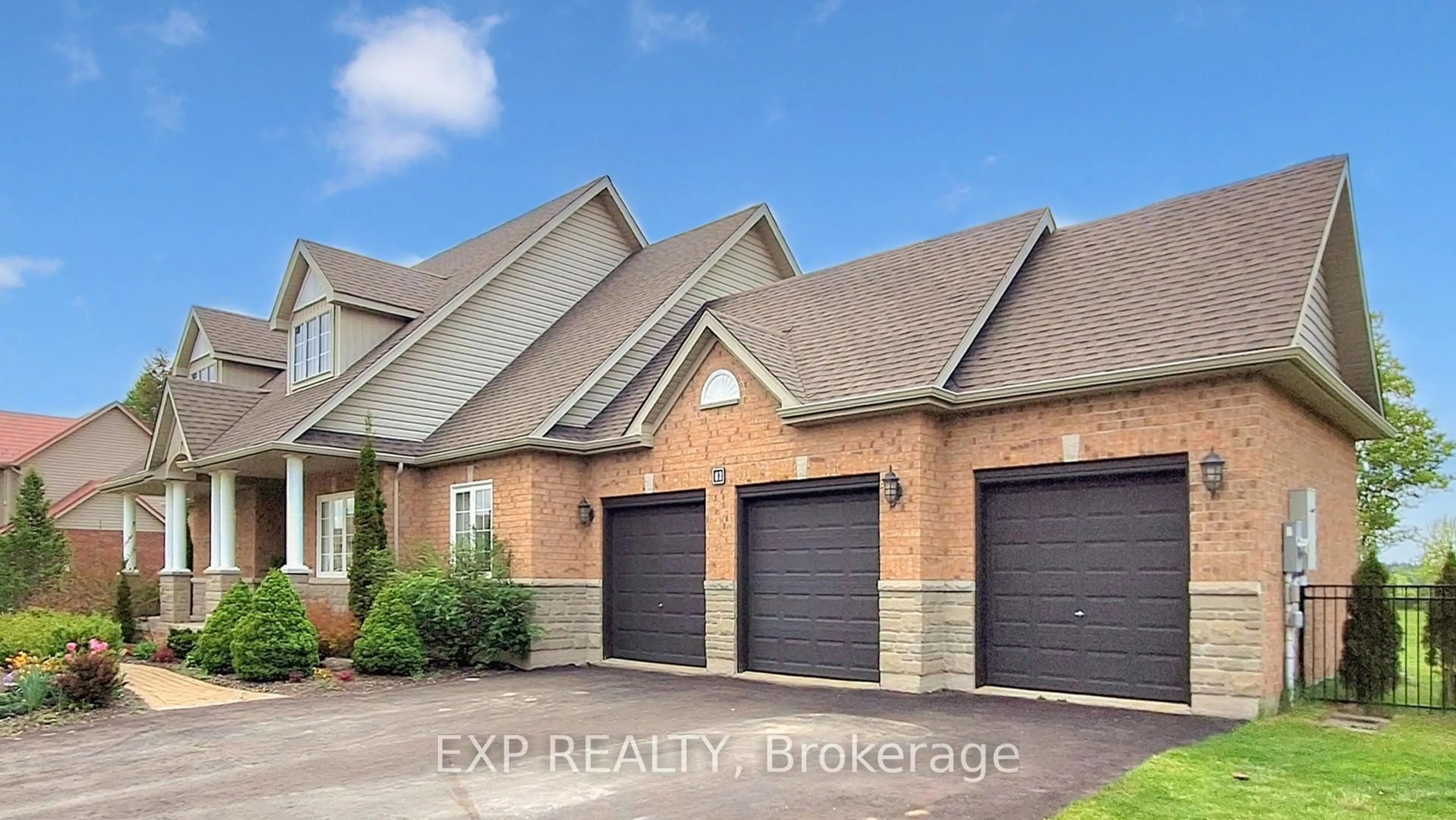 Home with brick exterior material, street for 42 Somerville Cres, Mulmur Ontario L0N 1M0