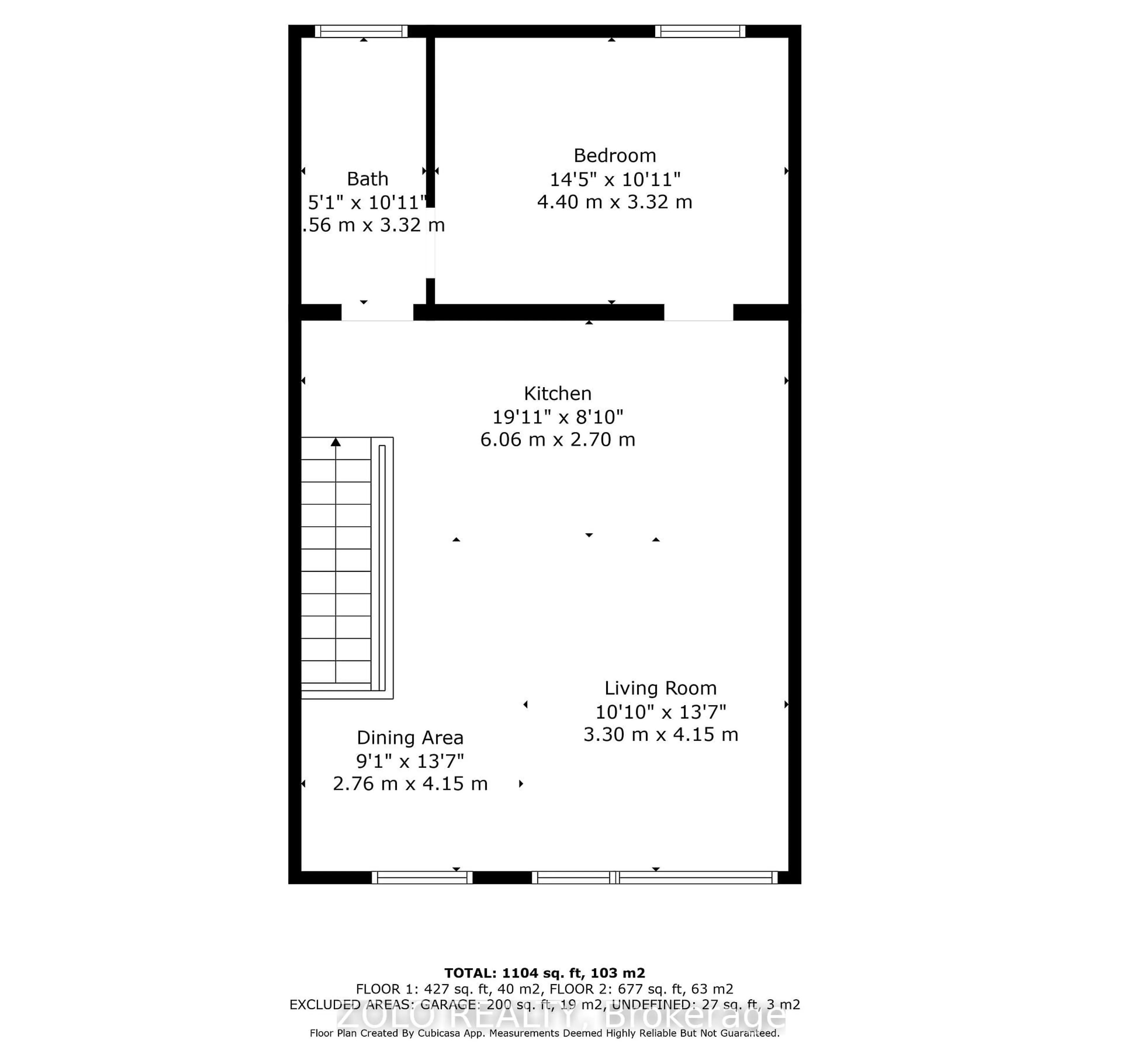 Floor plan for 65 Summersides Mews #30, Pelham Ontario L0S 1E6