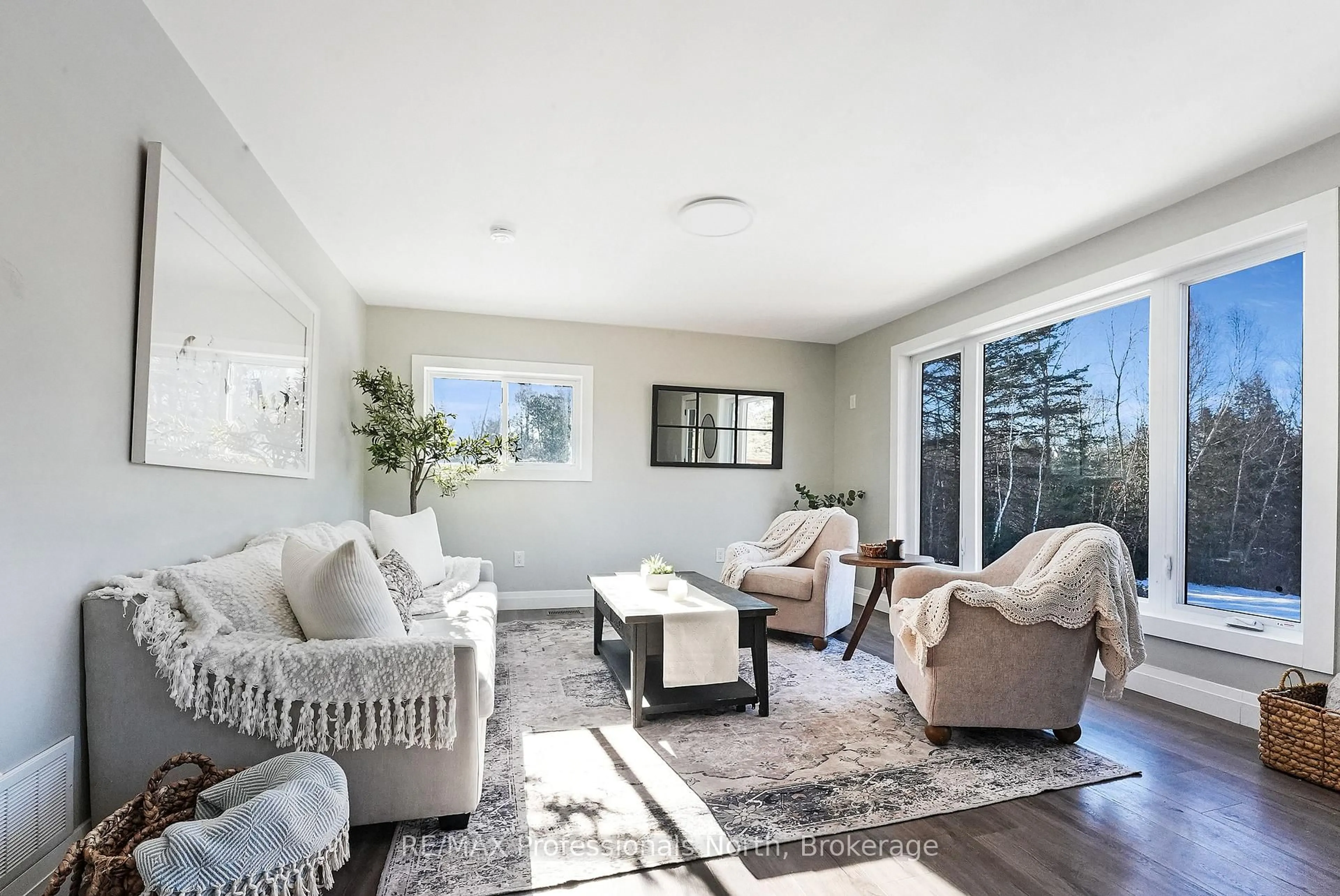 Living room with furniture, unknown for 1130 Saunders Rd, Highlands East Ontario K0L 3C0