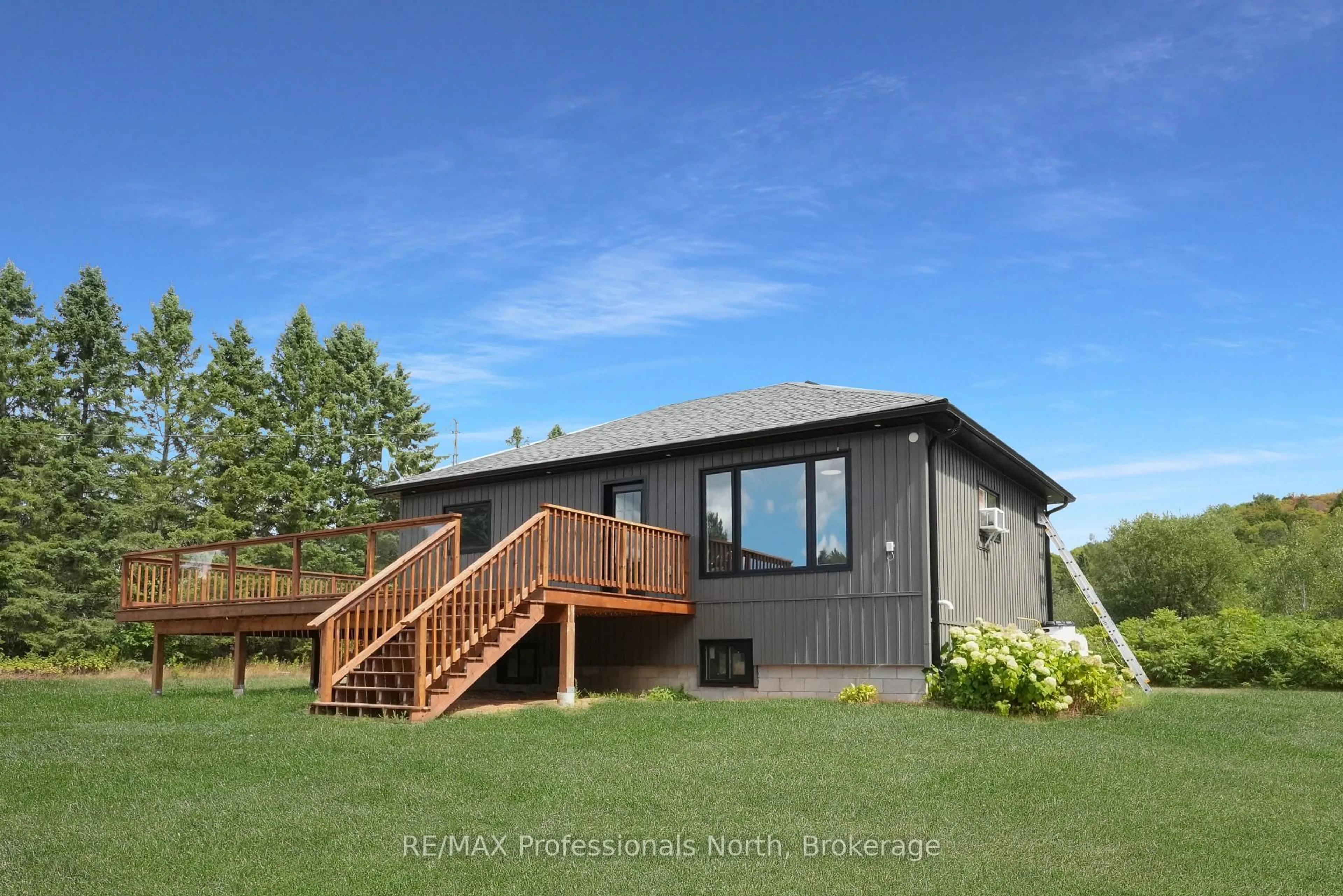 Home with vinyl exterior material, water/lake/river/ocean view for 1130 Saunders Rd, Highlands East Ontario K0L 3C0