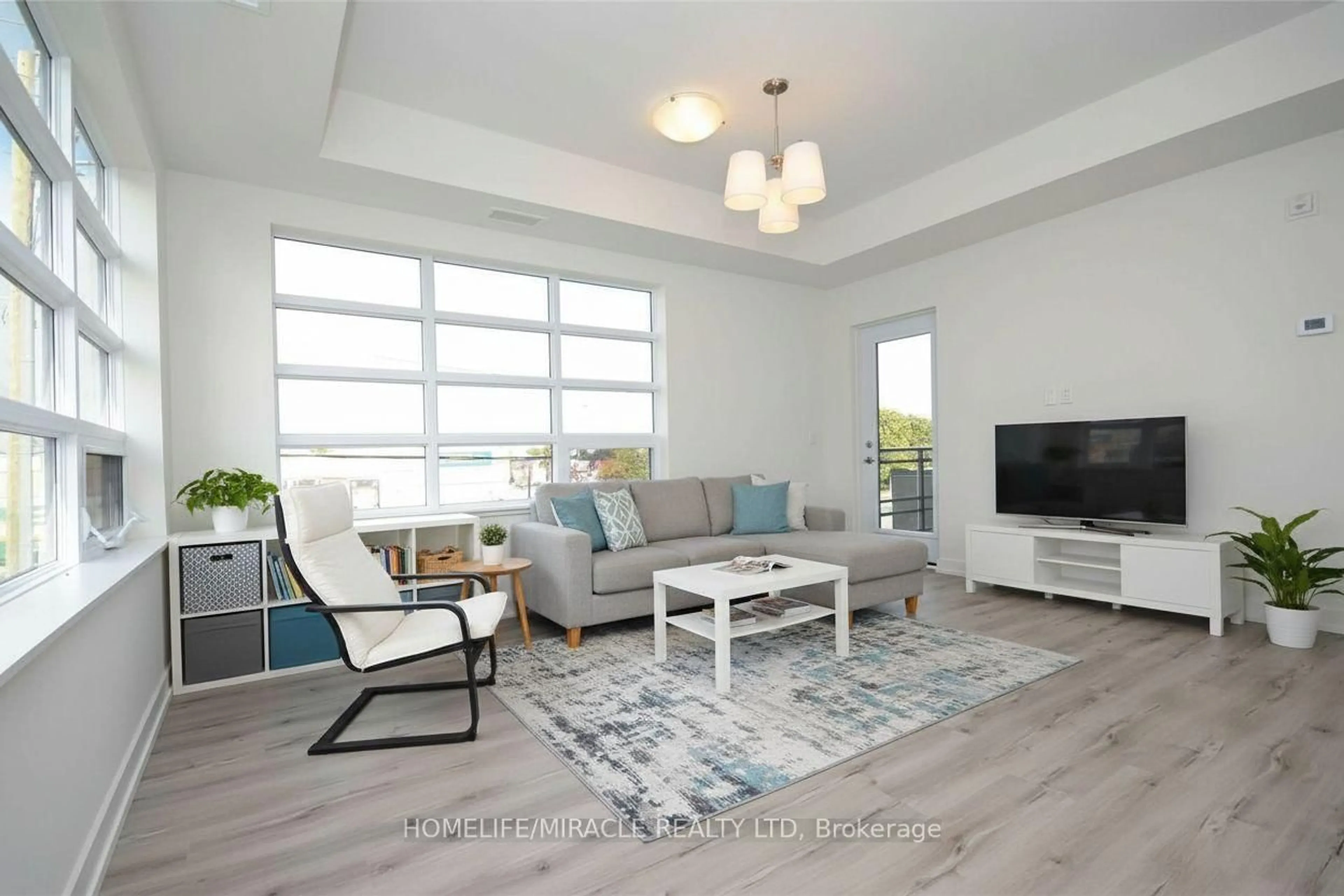 Living room with furniture, unknown for 243 Northfield Dr #211, Waterloo Ontario N2K 0G9