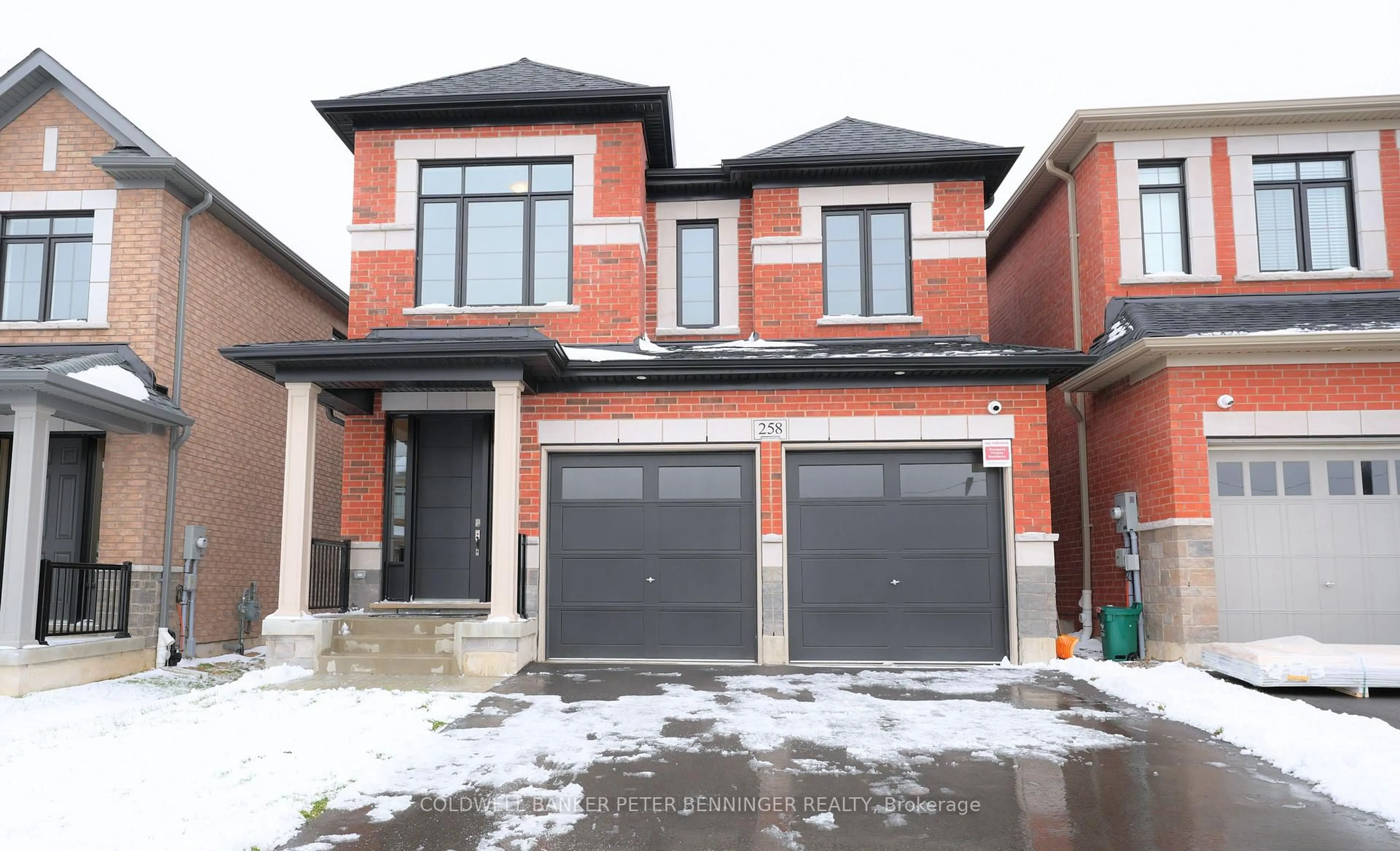 Home with brick exterior material, street for 258 HISTAND Tr, Kitchener Ontario N2R 0T7