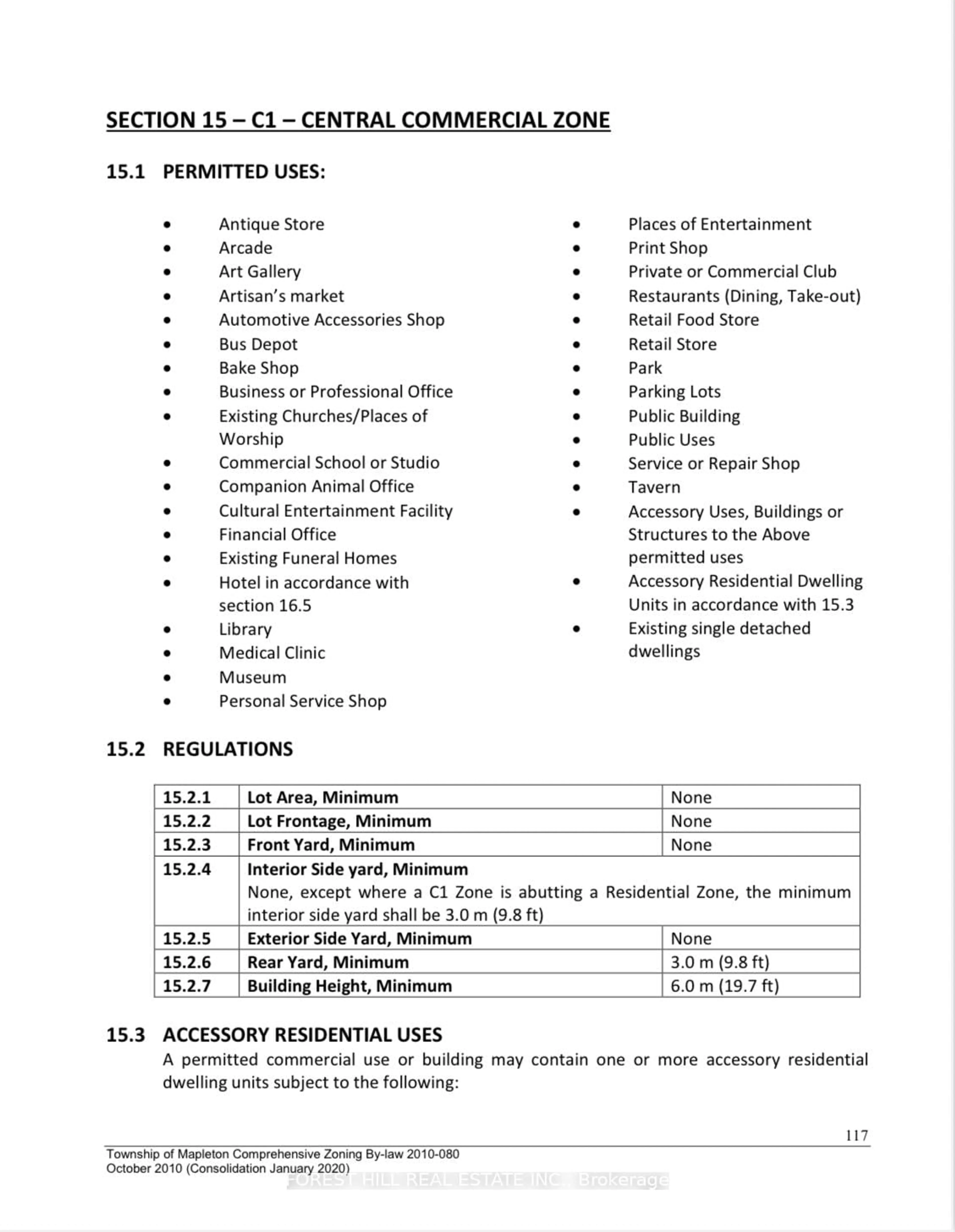 Floor plan for 3 Elora St, Mapleton Ontario N0B 1A0