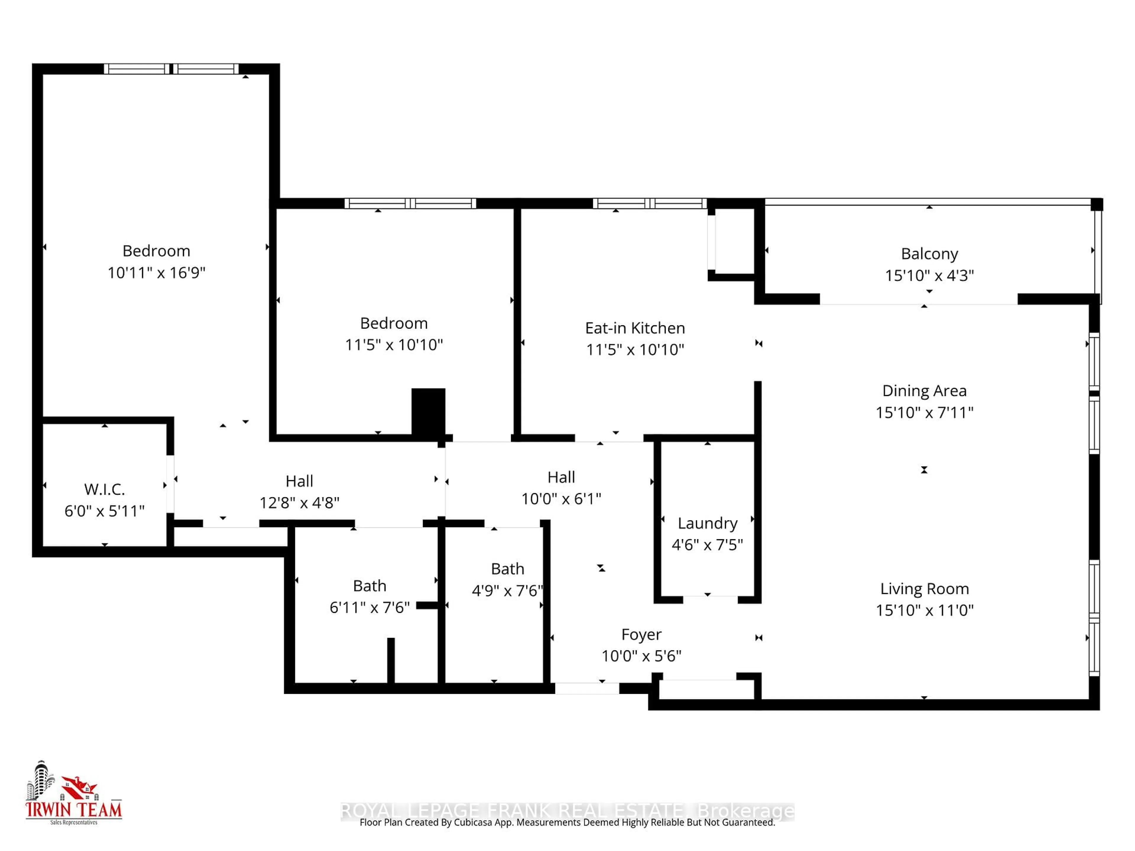 Floor plan for 50 Rivermill Blvd #308, Kawartha Lakes Ontario K9V 6C1