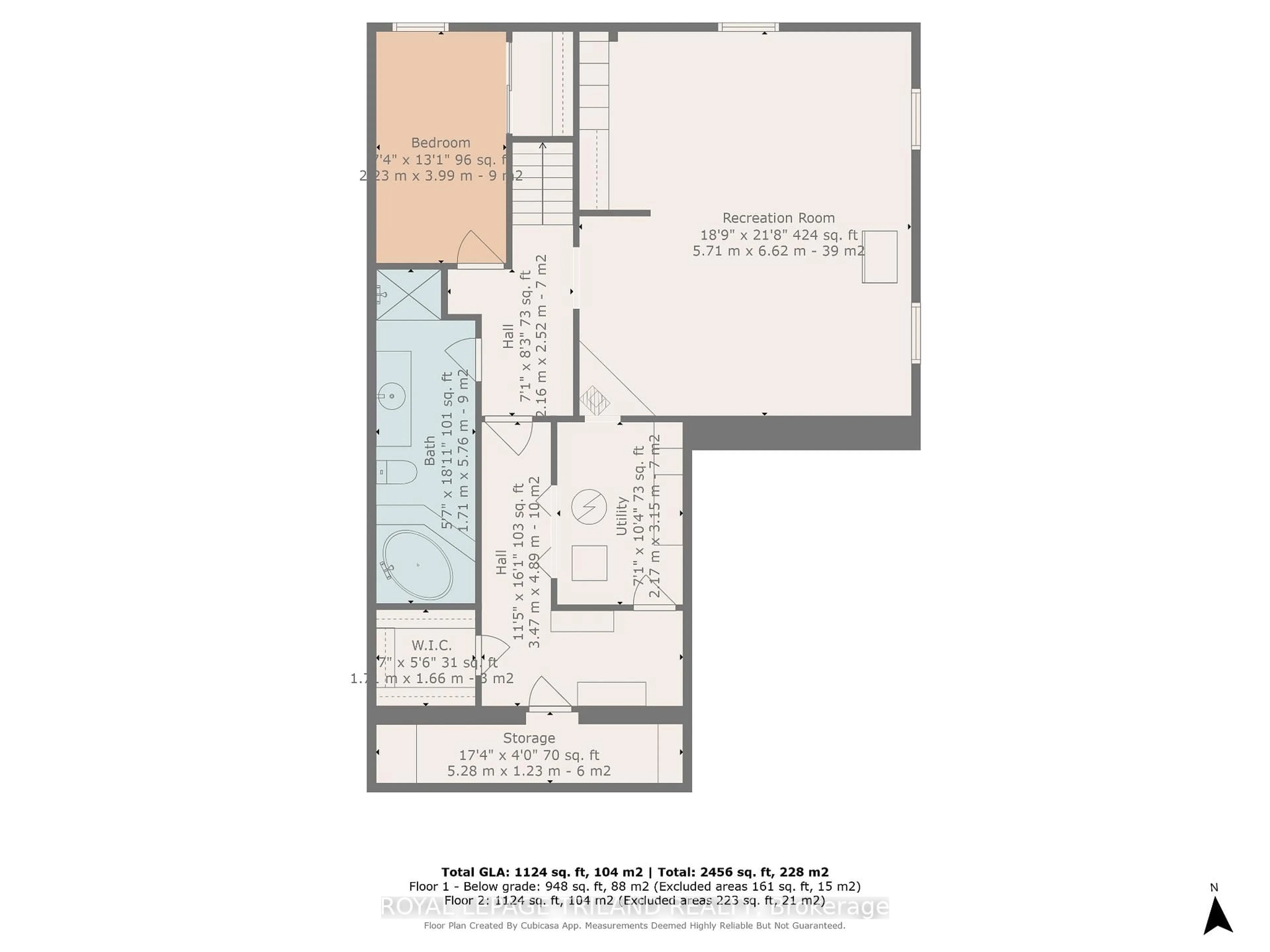 Floor plan for 306 Highview Dr, St. Thomas Ontario N5R 5W9