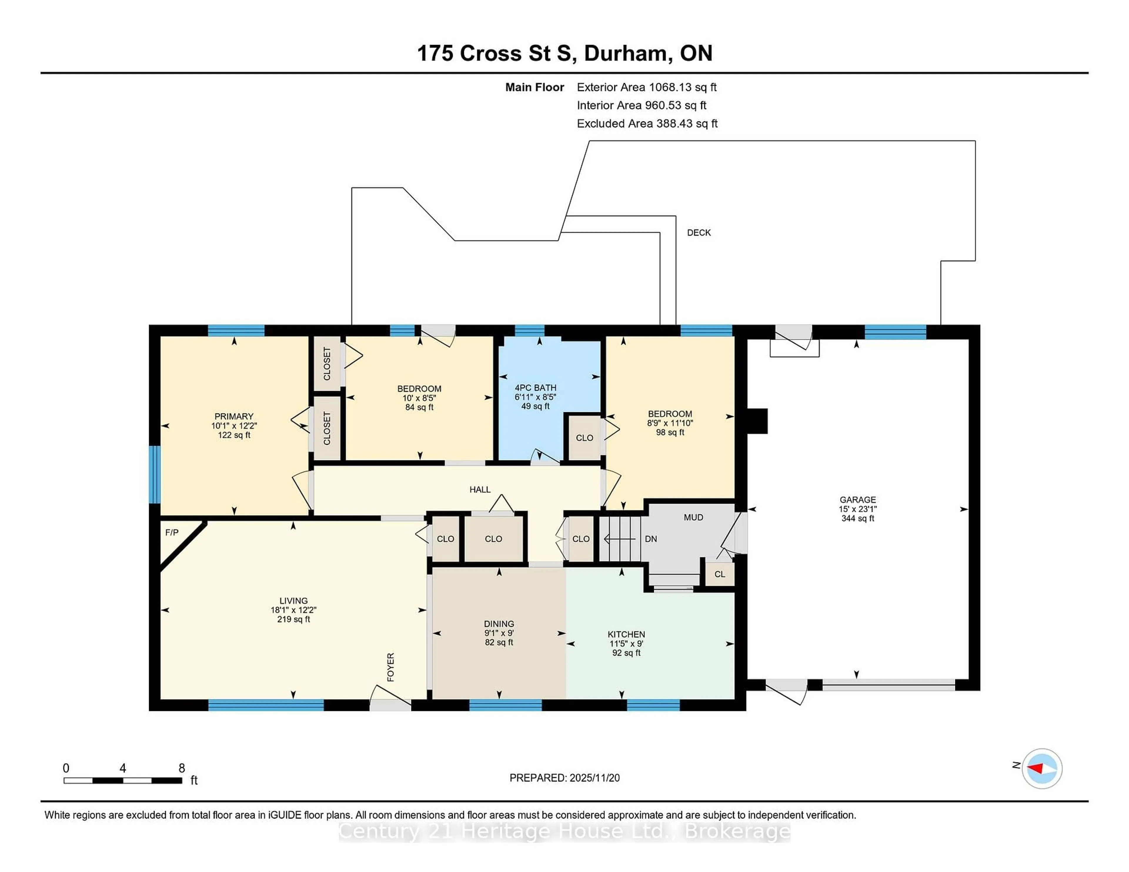 Floor plan for 175 Cross St, West Grey Ontario N0G 1R0