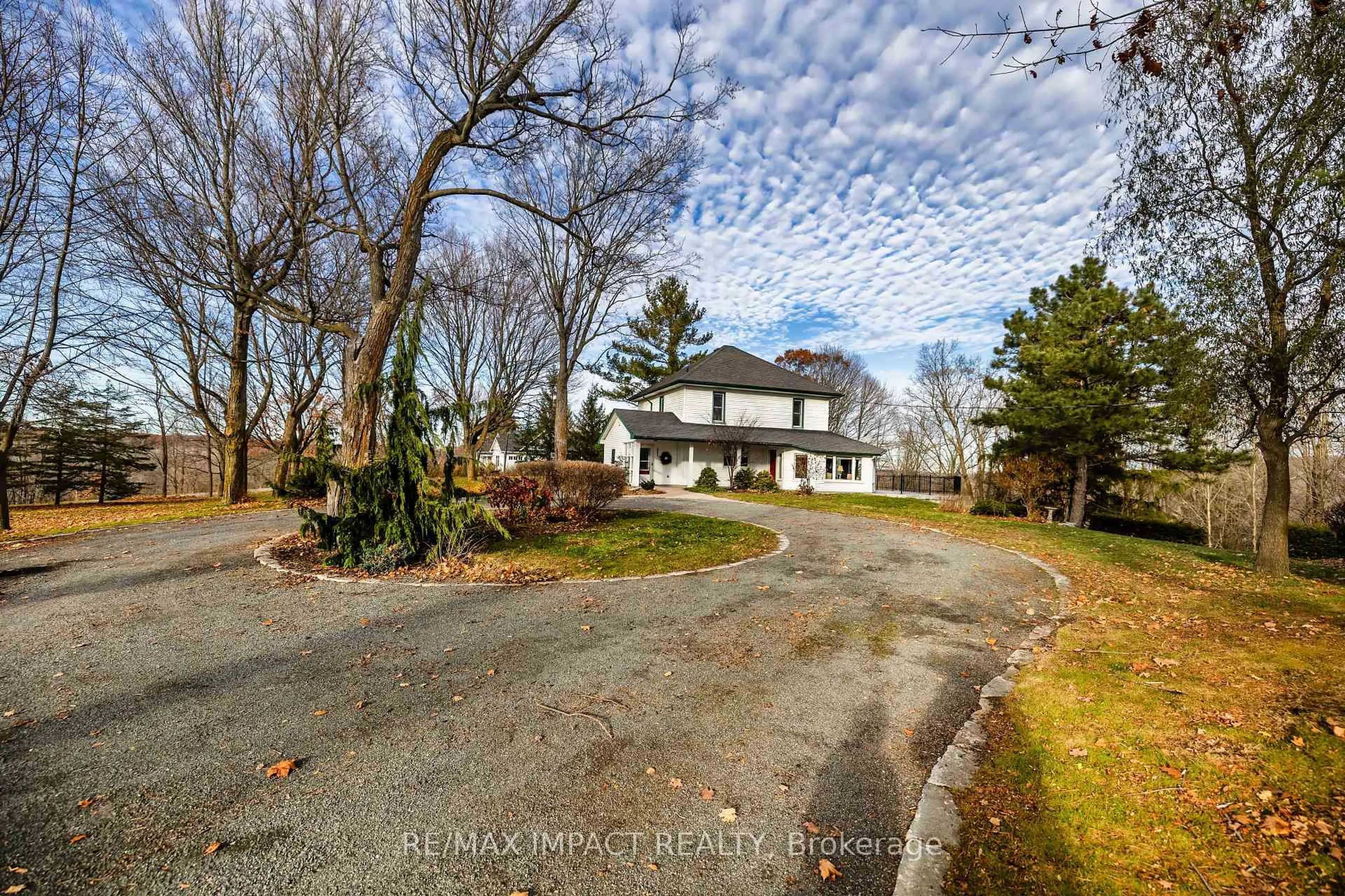 A pic from outside/outdoor area/front of a property/back of a property/a pic from drone, street for 870B 6th Line, Trent Hills Ontario K0L 1L0