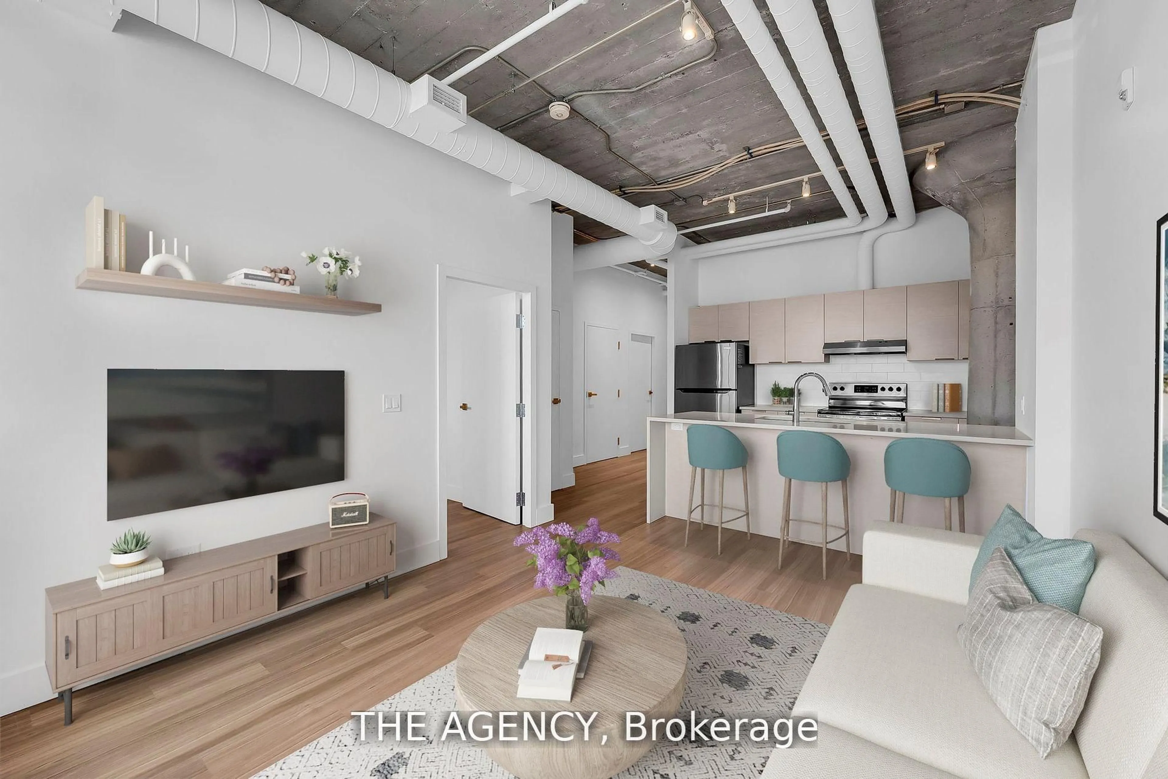 Open concept kitchen, unknown for 120 HURON St #221, Guelph Ontario N1E 0T8