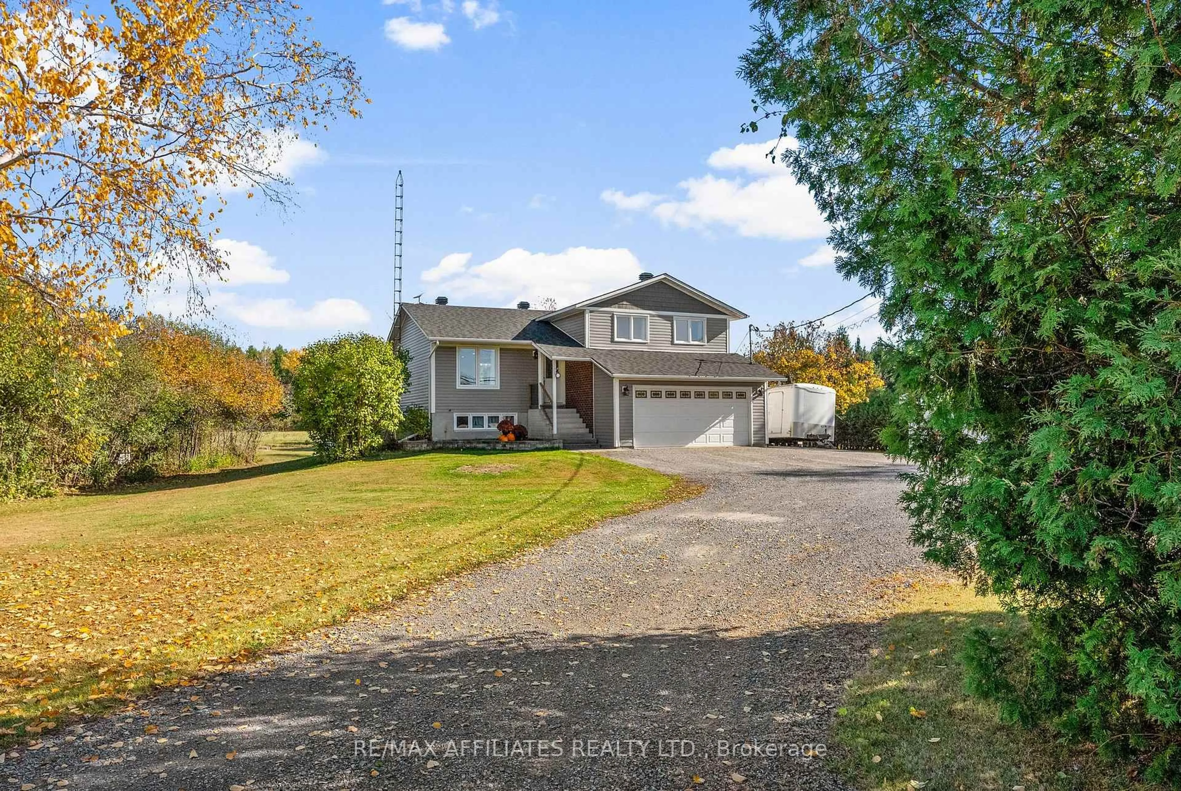 A pic from outside/outdoor area/front of a property/back of a property/a pic from drone, street for 2979 Ninth Line Concession, Carleton Place Ontario K7C 3P2