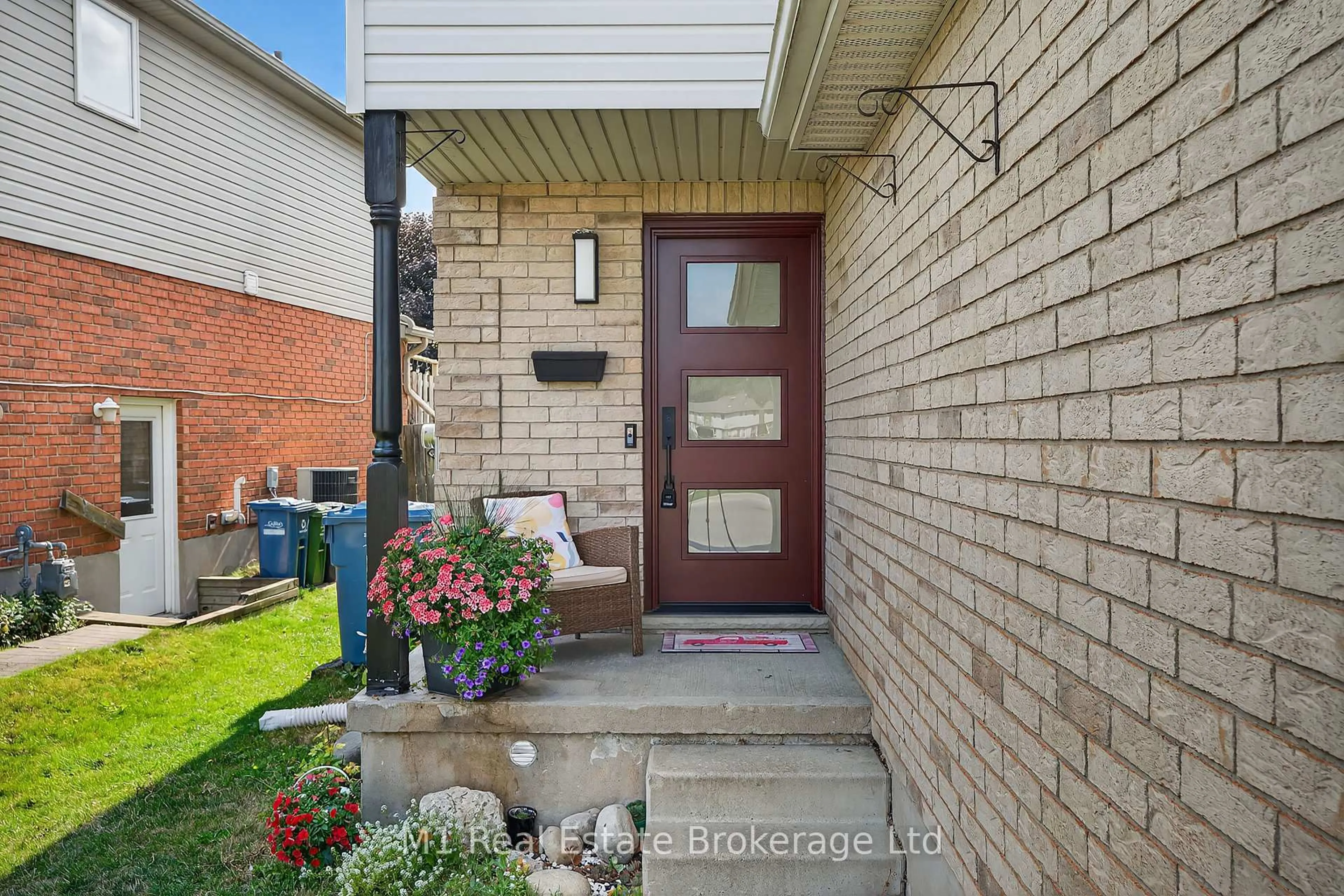 Home with brick exterior material, street for 155 Stephanie Dr, Guelph Ontario N1K 1X7