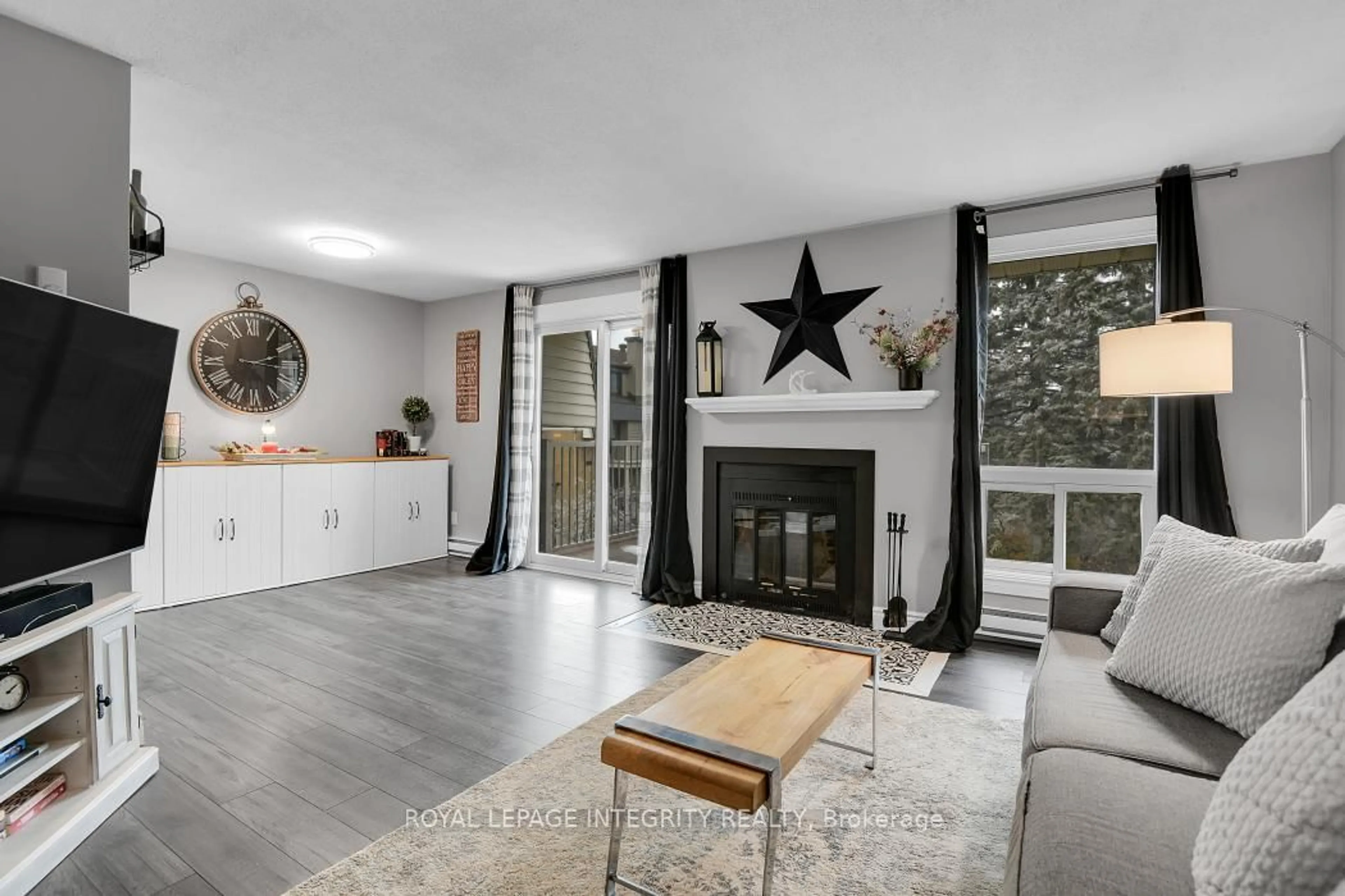 Living room with furniture, unknown for 20 Sweetbriar Circ ##6, Ottawa Ontario K2J 2K4