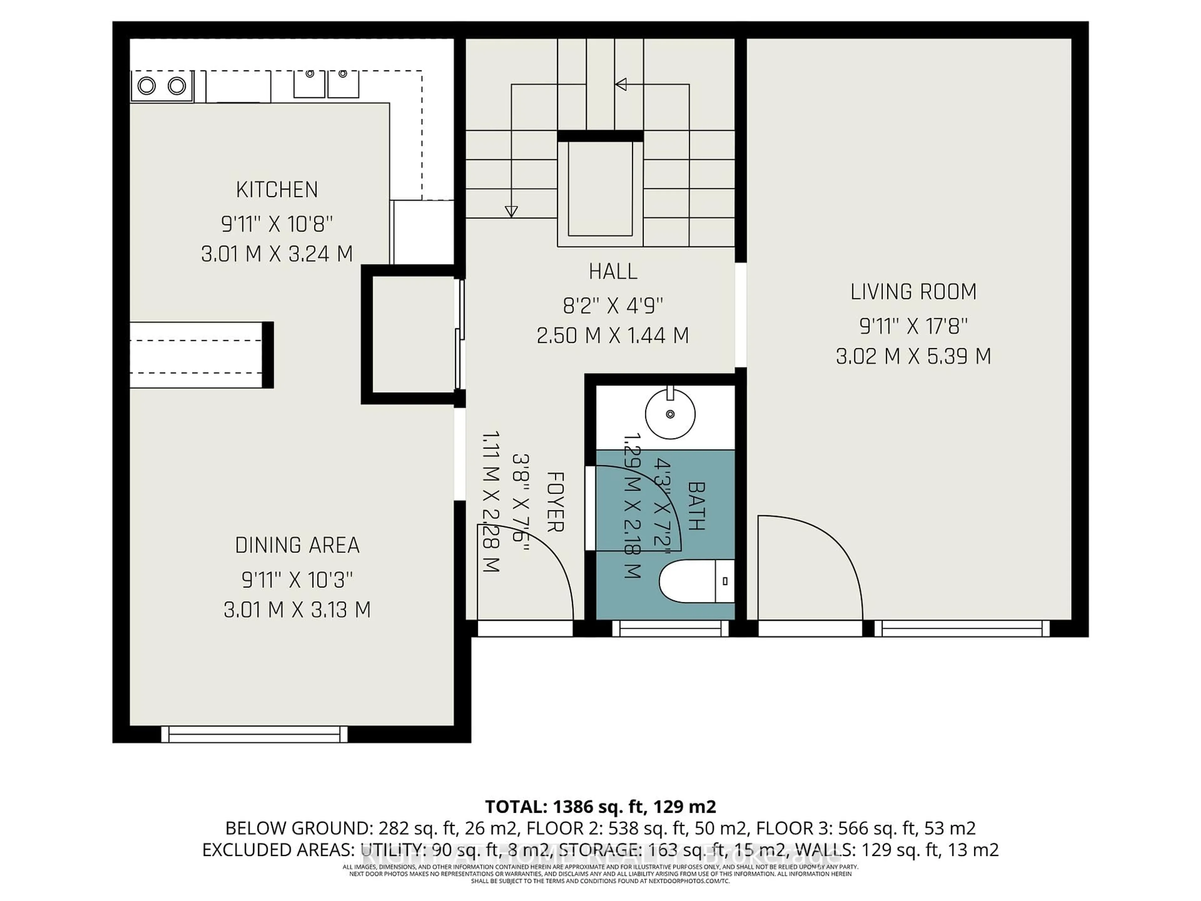 Floor plan for 2939 Fairlea Cres #59, Ottawa Ontario K1V 9A5