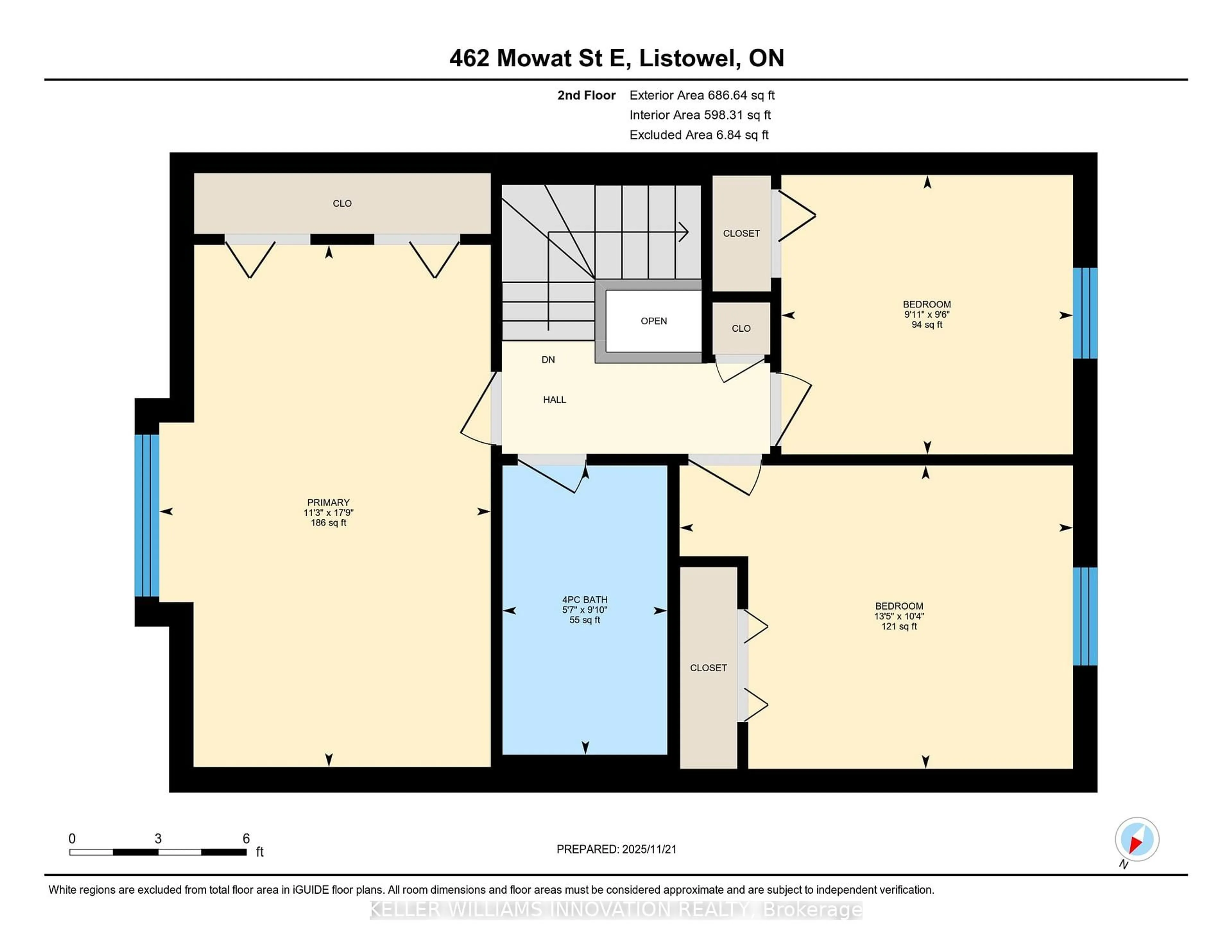 Floor plan for 462 Mowat St, North Perth Ontario N4W 0A4