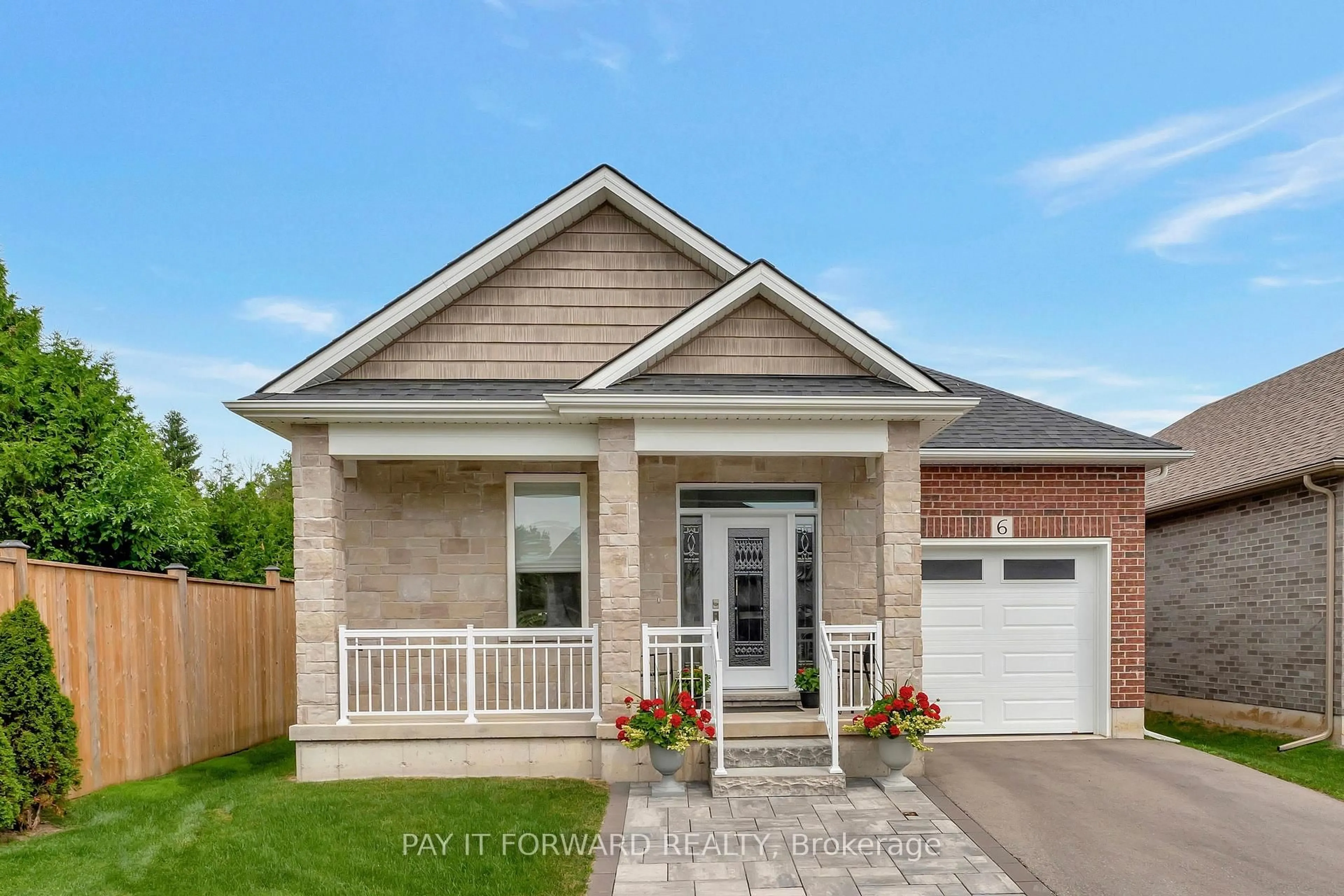 Home with brick exterior material, street for 6 Beckett Dr #6, Brantford Ontario N3T 6E5