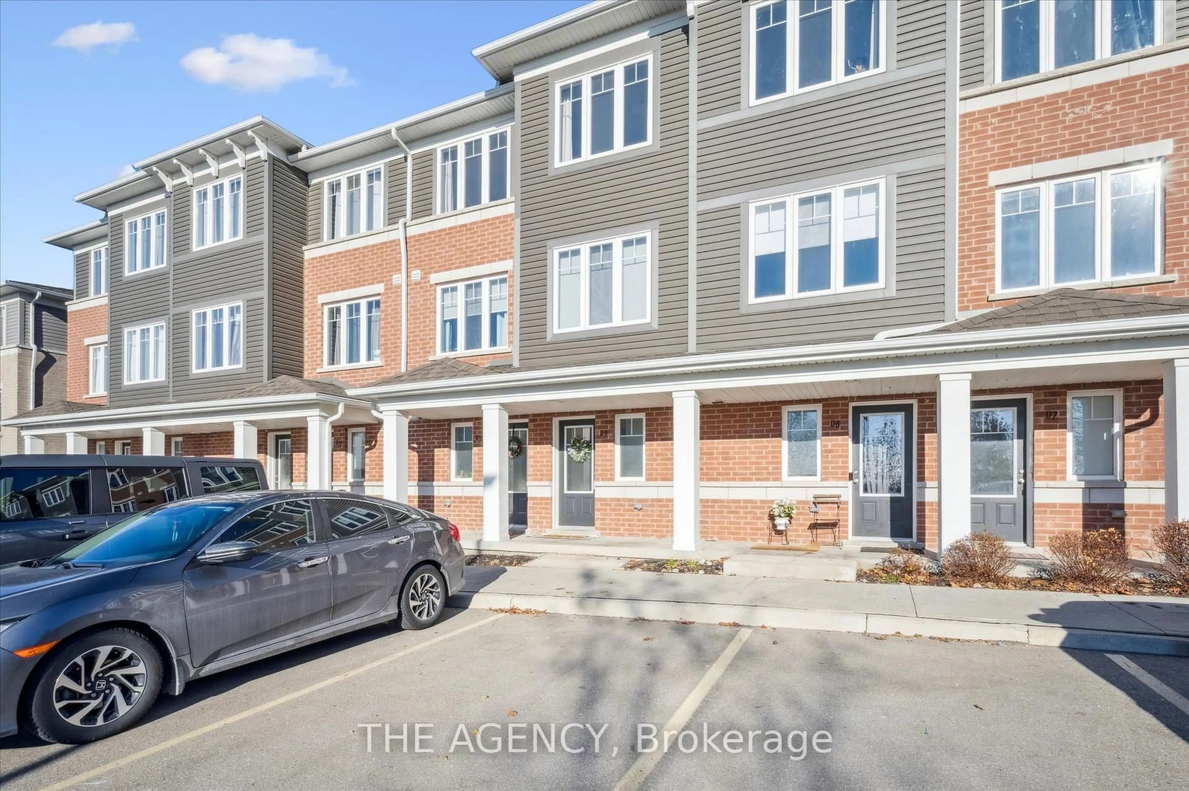 A pic from outside/outdoor area/front of a property/back of a property/a pic from drone, street for 24 Morrison Rd #D9, Kitchener Ontario N2A 2W7