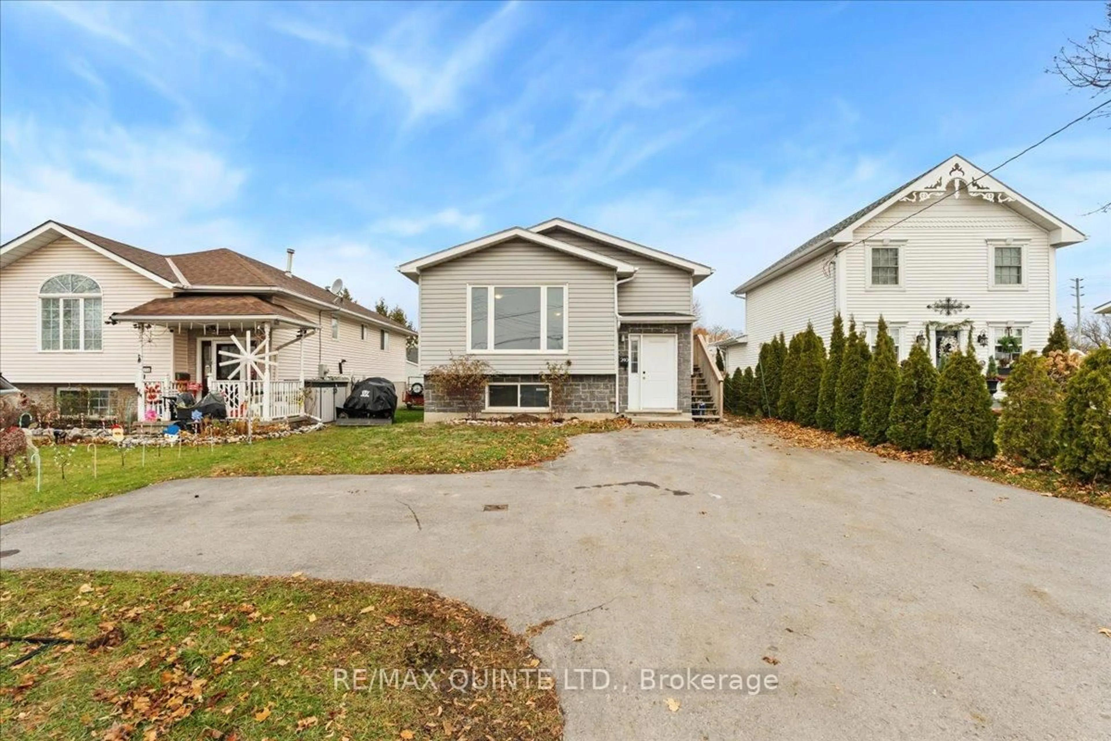 Home with vinyl exterior material, street for 240 College St, Belleville Ontario K8N 2V9