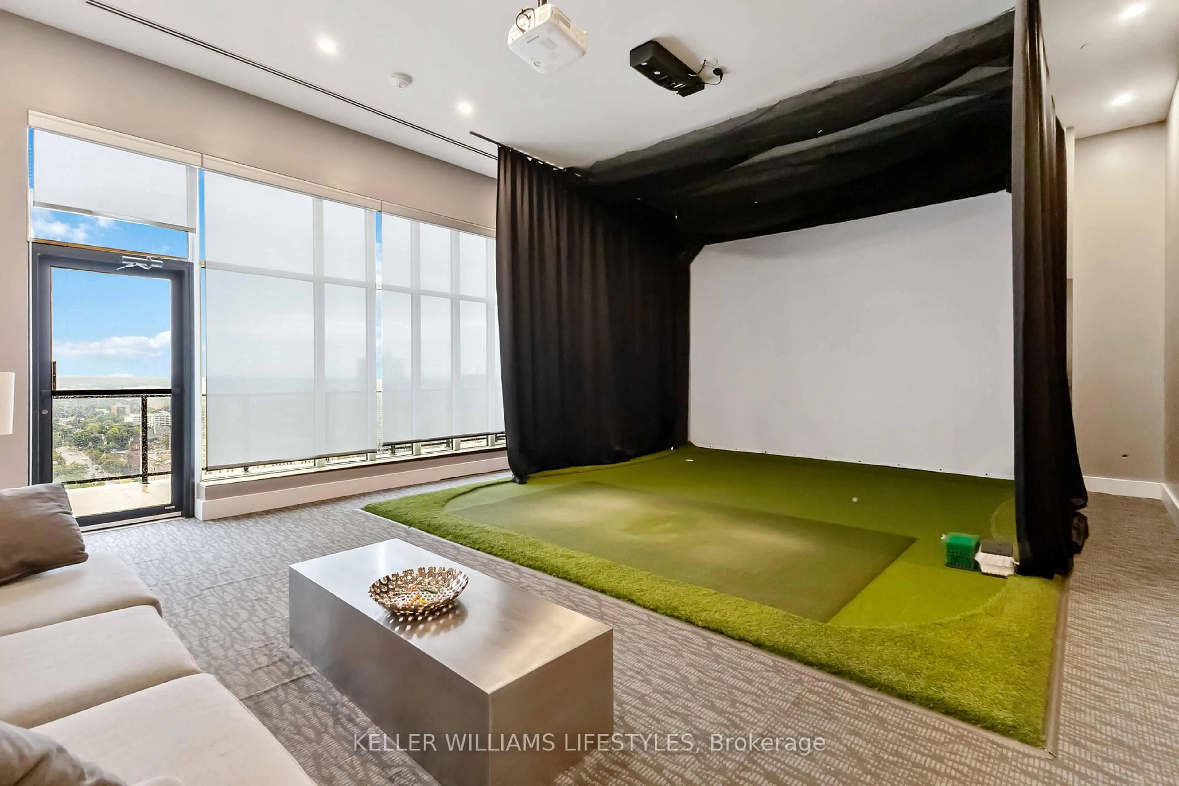 Home theater for 505 Talbot St #1001, London East Ontario N6A 2S6