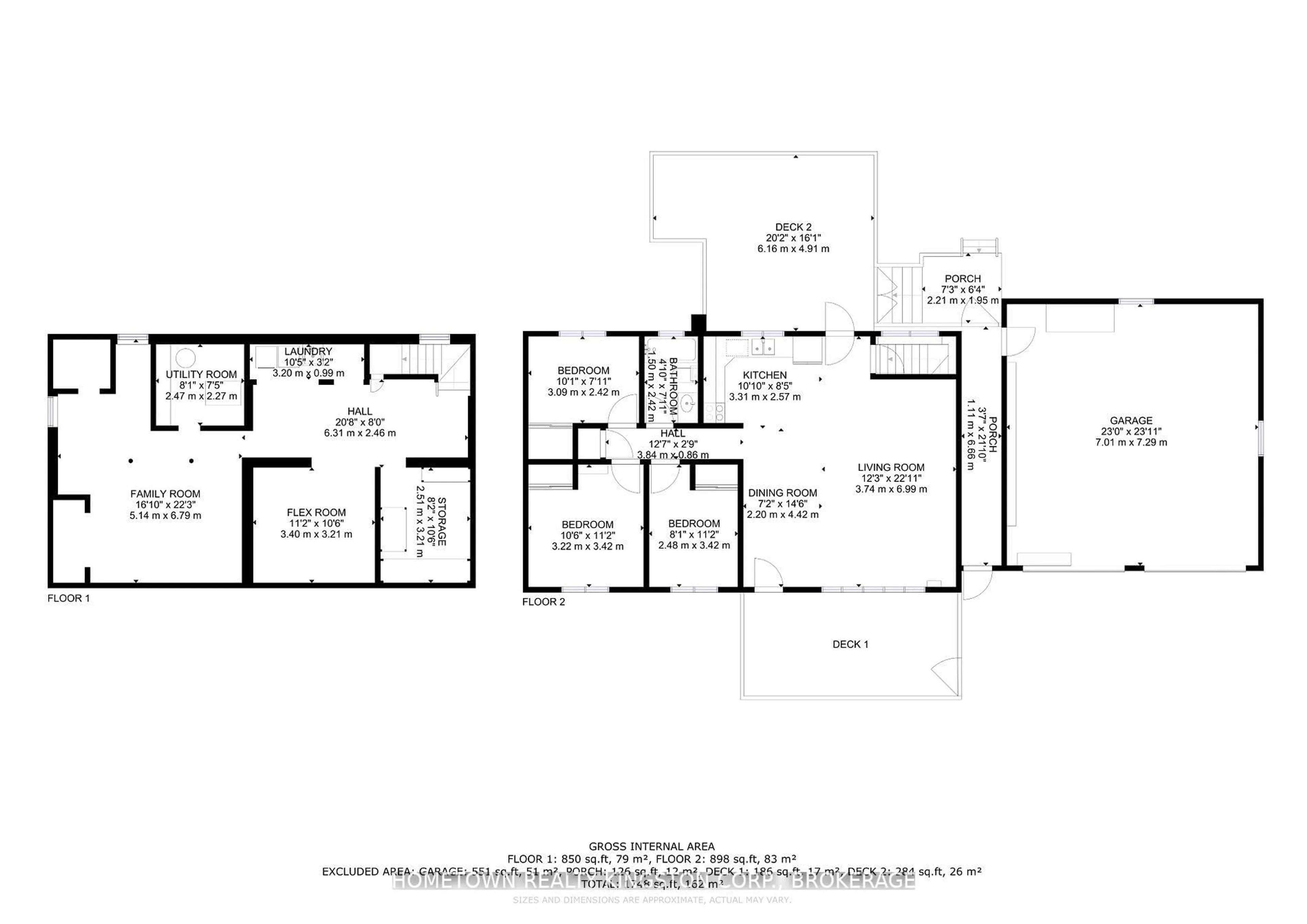 Floor plan for 5314-5316 Highway 38, Harrowsmith Ontario K0H 1V0