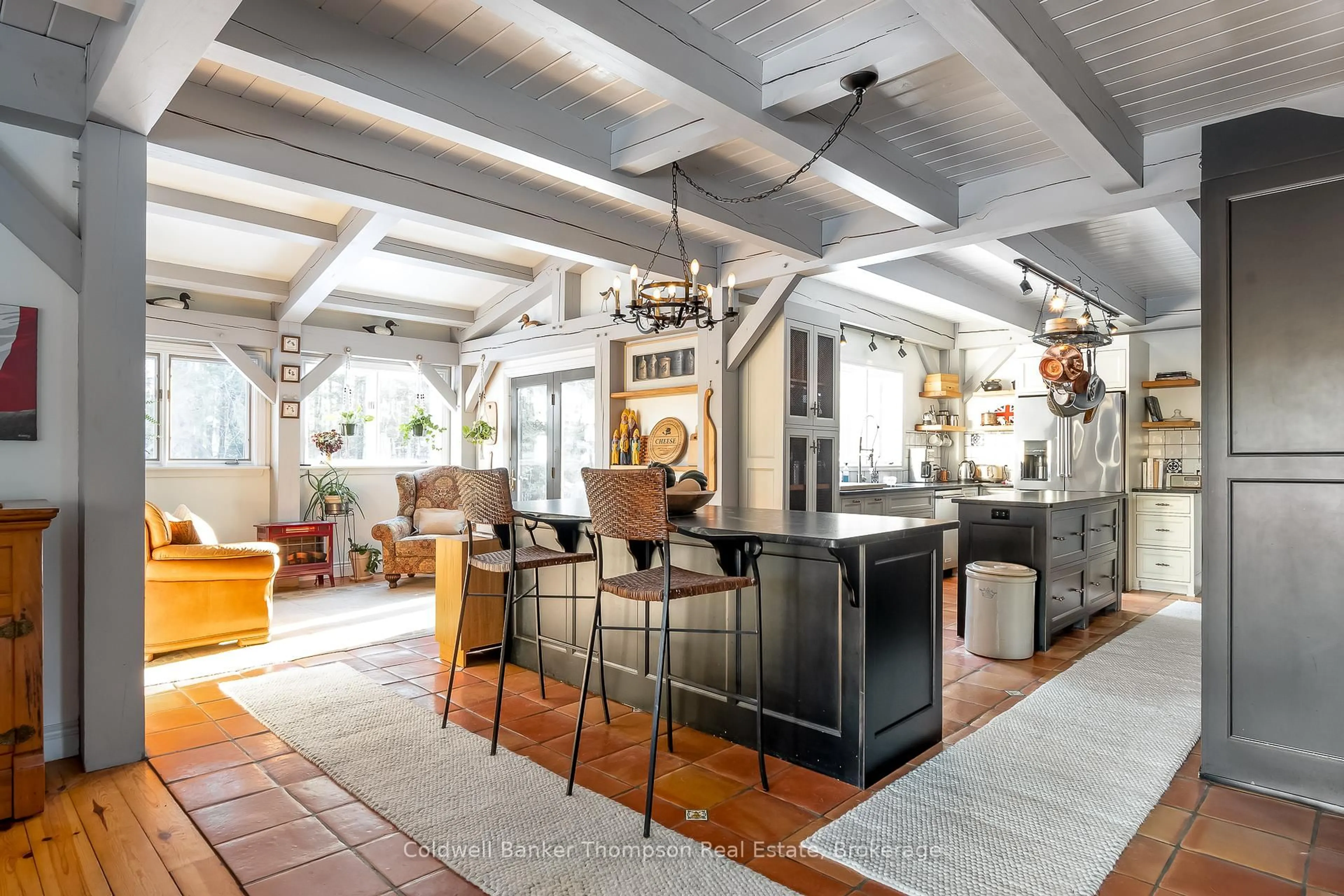 Open concept kitchen, unknown for 1095 Williamsport Rd, Huntsville Ontario P1H 2J4