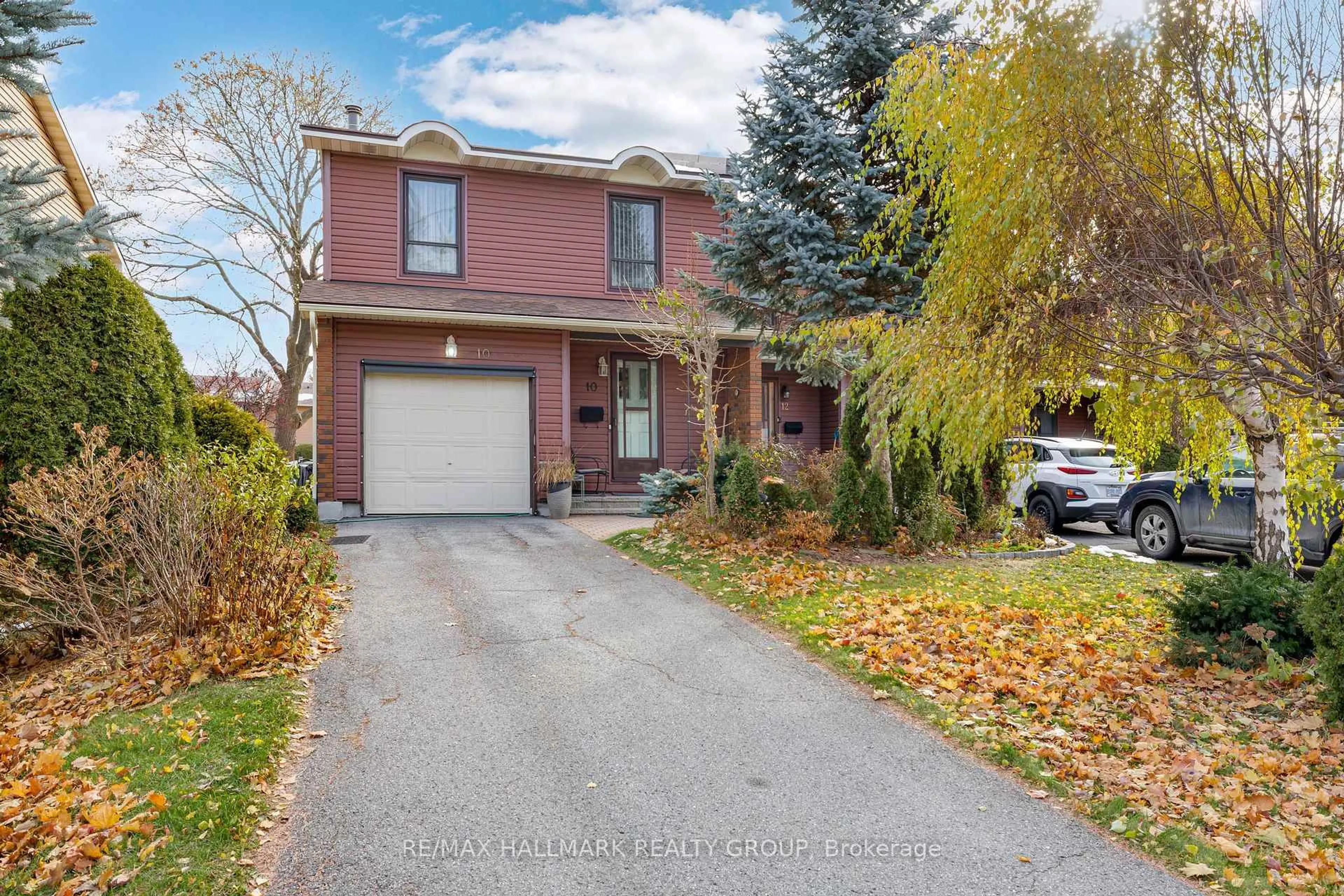 Home with brick exterior material, street for 10 Black Forest Lane, Ottawa Ontario K2H 5C8