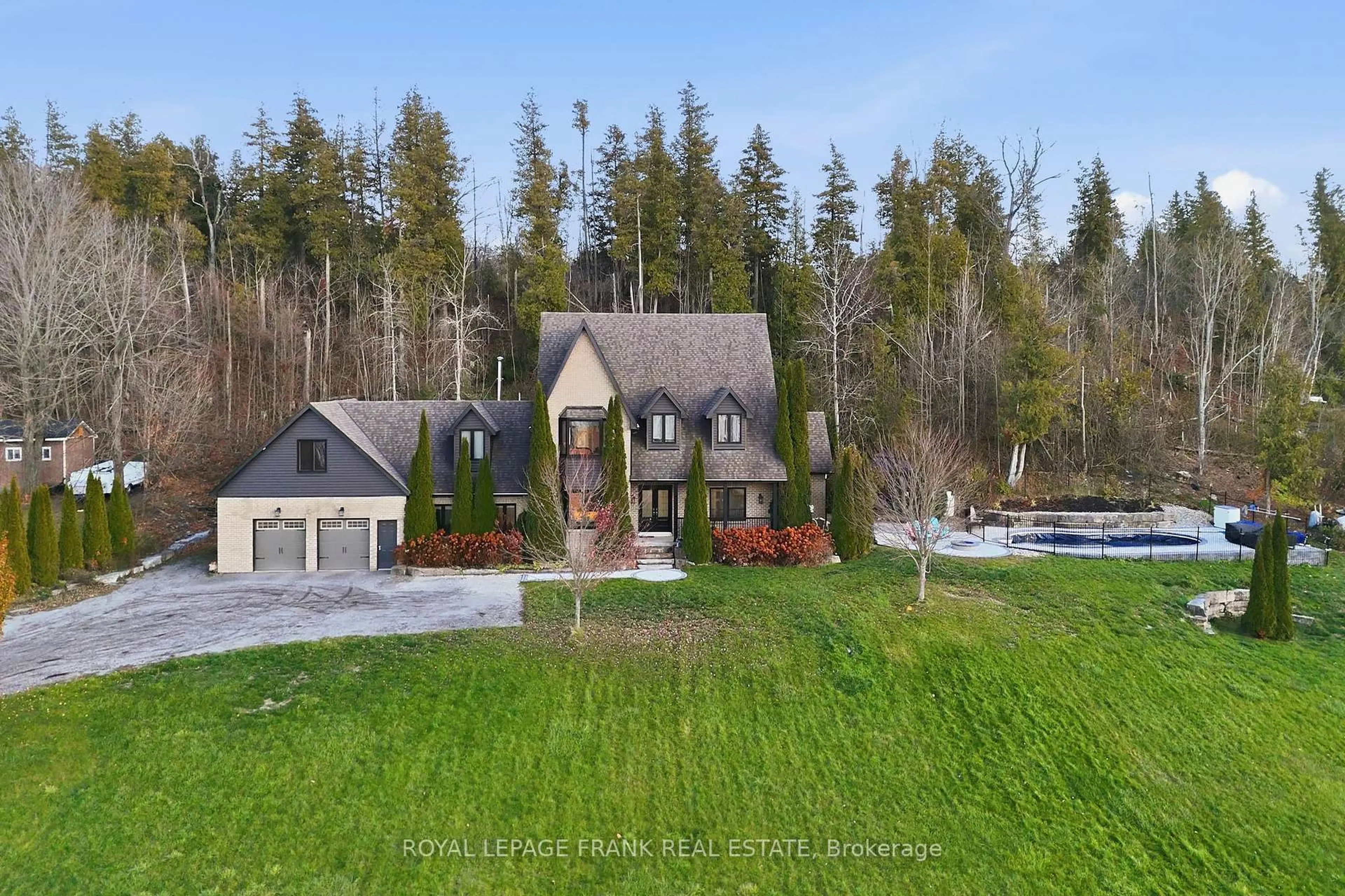 A pic from outside/outdoor area/front of a property/back of a property/a pic from drone, water/lake/river/ocean view for 300 Snug Harbour Rd, Kawartha Lakes Ontario K9V 4R6