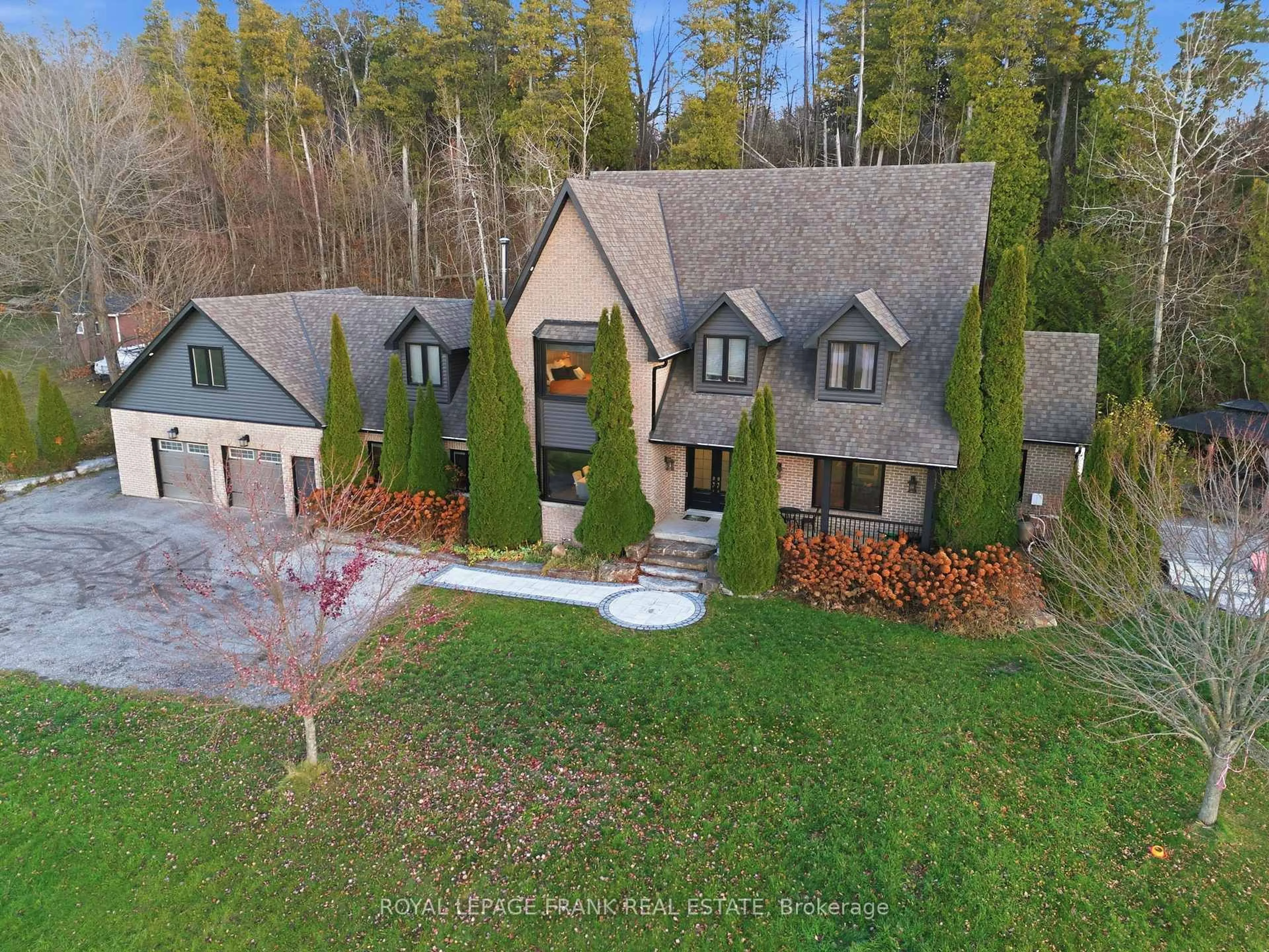 A pic from outside/outdoor area/front of a property/back of a property/a pic from drone, unknown for 300 Snug Harbour Rd, Kawartha Lakes Ontario K9V 4R6