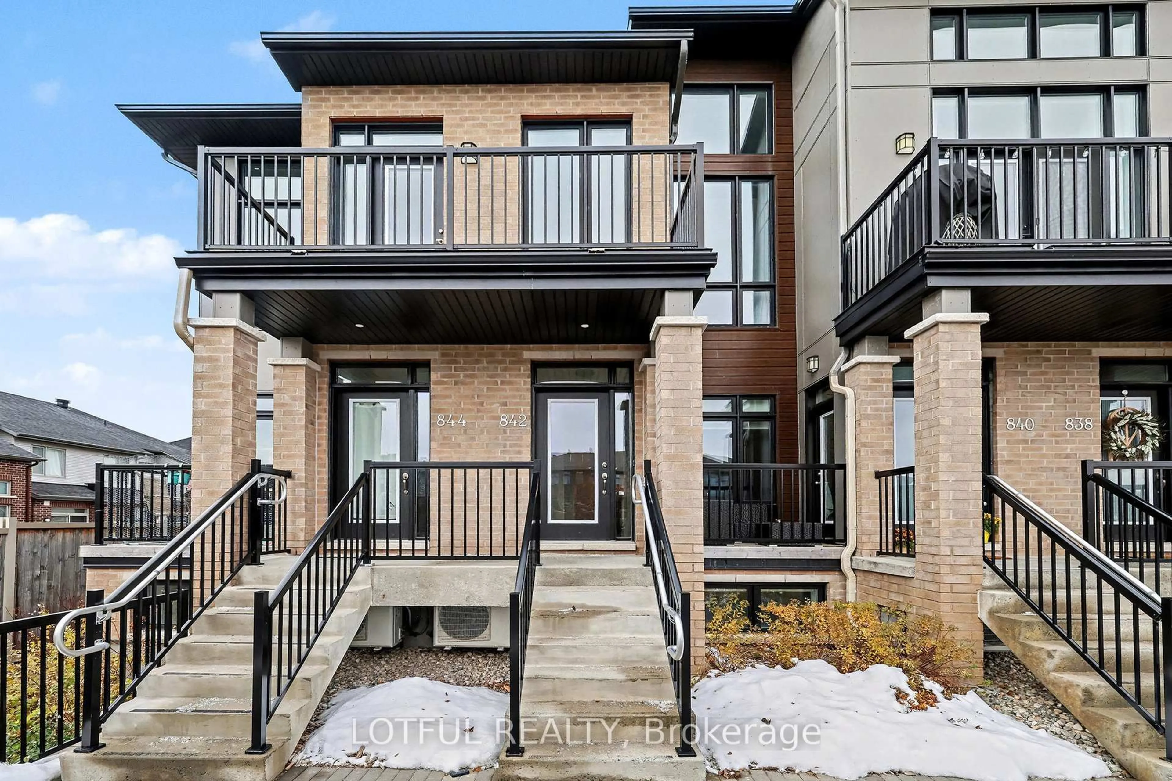 Home with brick exterior material, unknown for 842 Ralph Hennesy Ave, Ottawa Ontario K1X 0E4