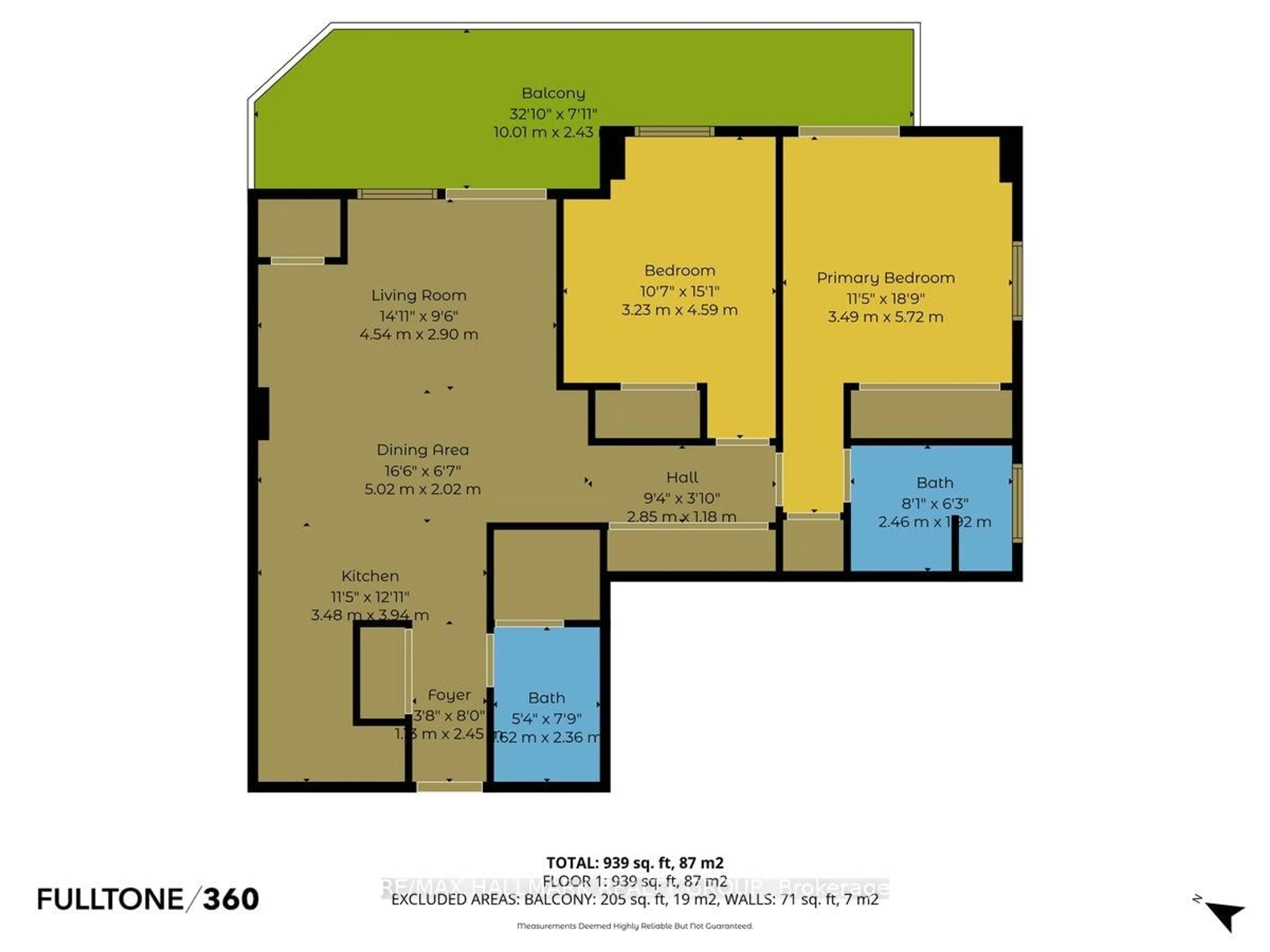 Floor plan for 320 Centrum Blvd #206, Orleans Ontario K1E 3X9