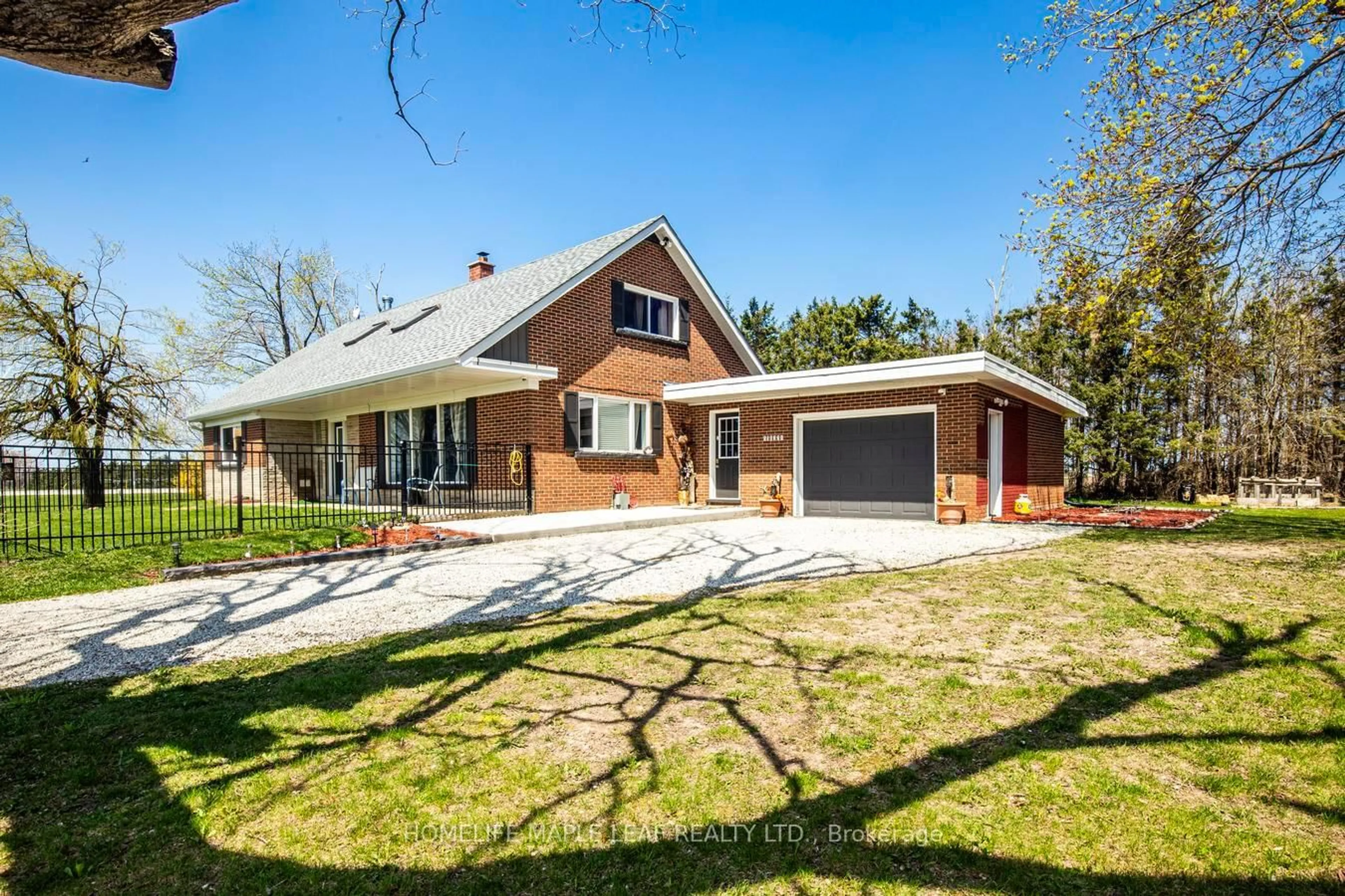 Home with brick exterior material, street for 518325 County Rd 124, Melancthon Ontario L9V 1W1