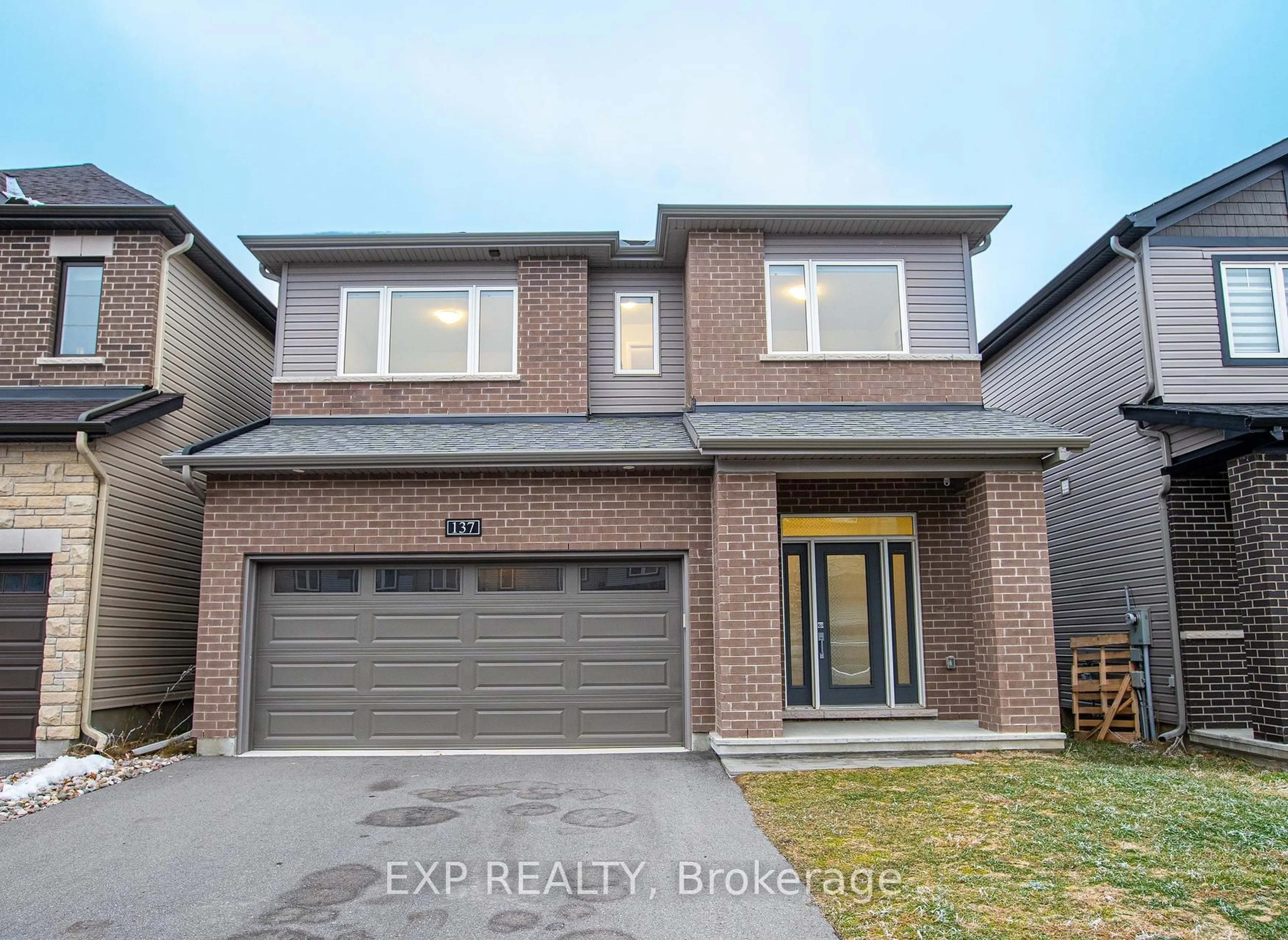Home with brick exterior material, street for 137 Maynooth Crt, Ottawa Ontario K2J 6Y4