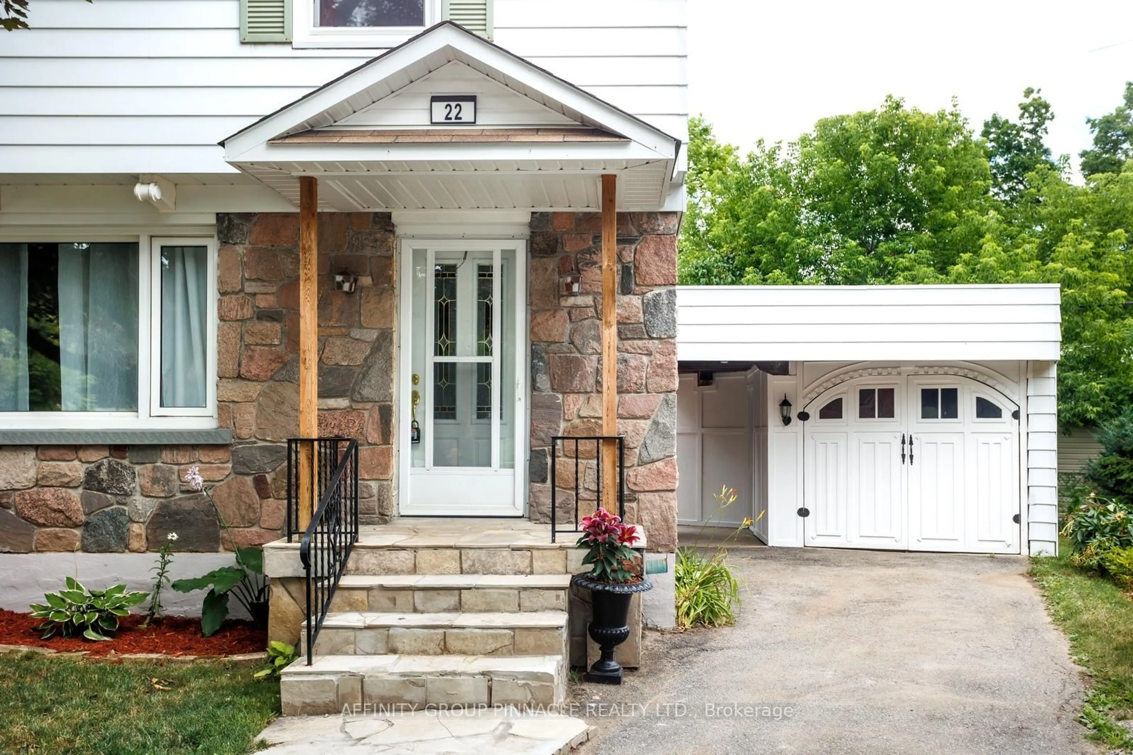 Home with brick exterior material, street for 22 Sunset Crt, Kawartha Lakes Ontario K9V 2S1