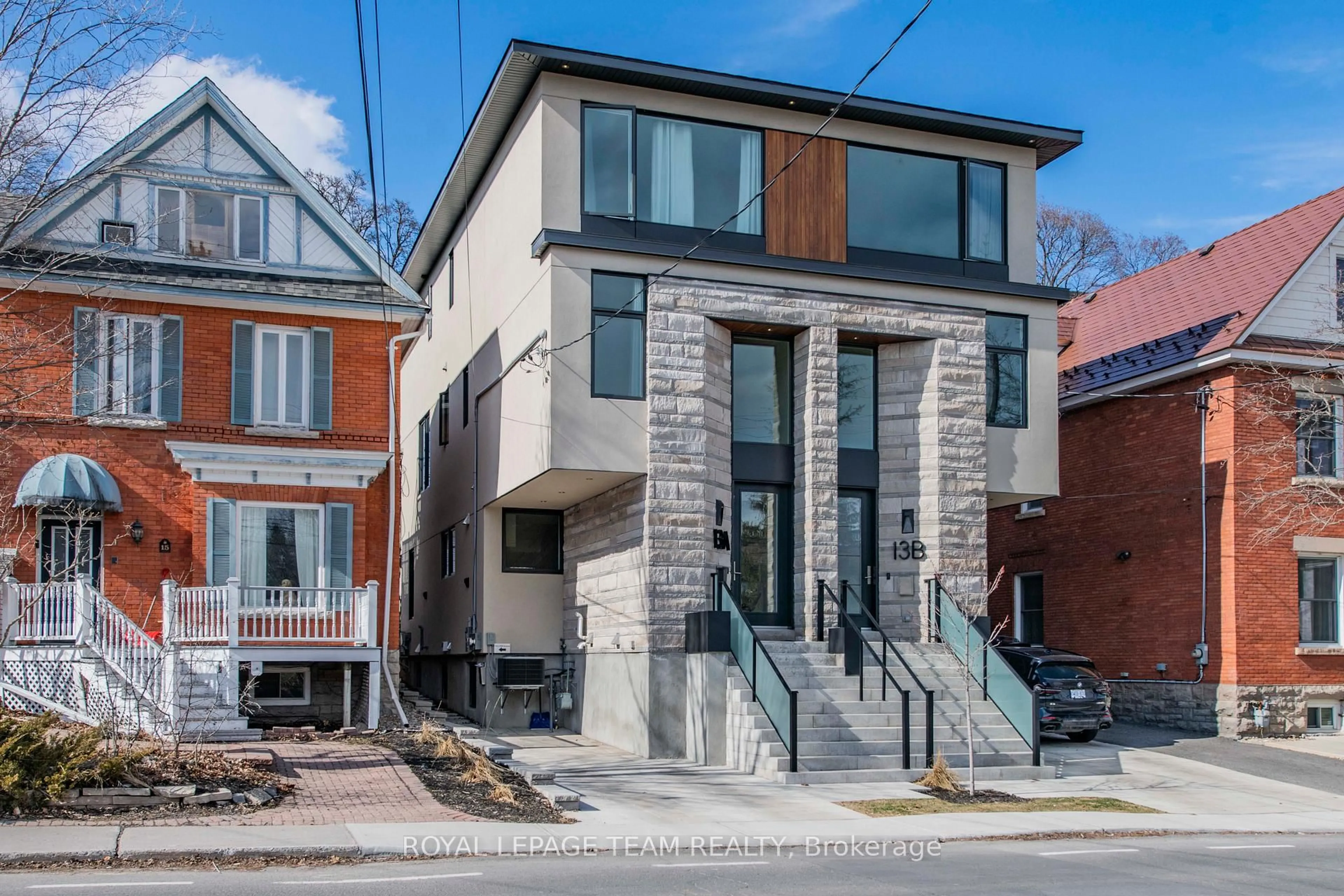 Home with brick exterior material, street for 13 FIFTH Ave #B, Ottawa Ontario K1S 2M2