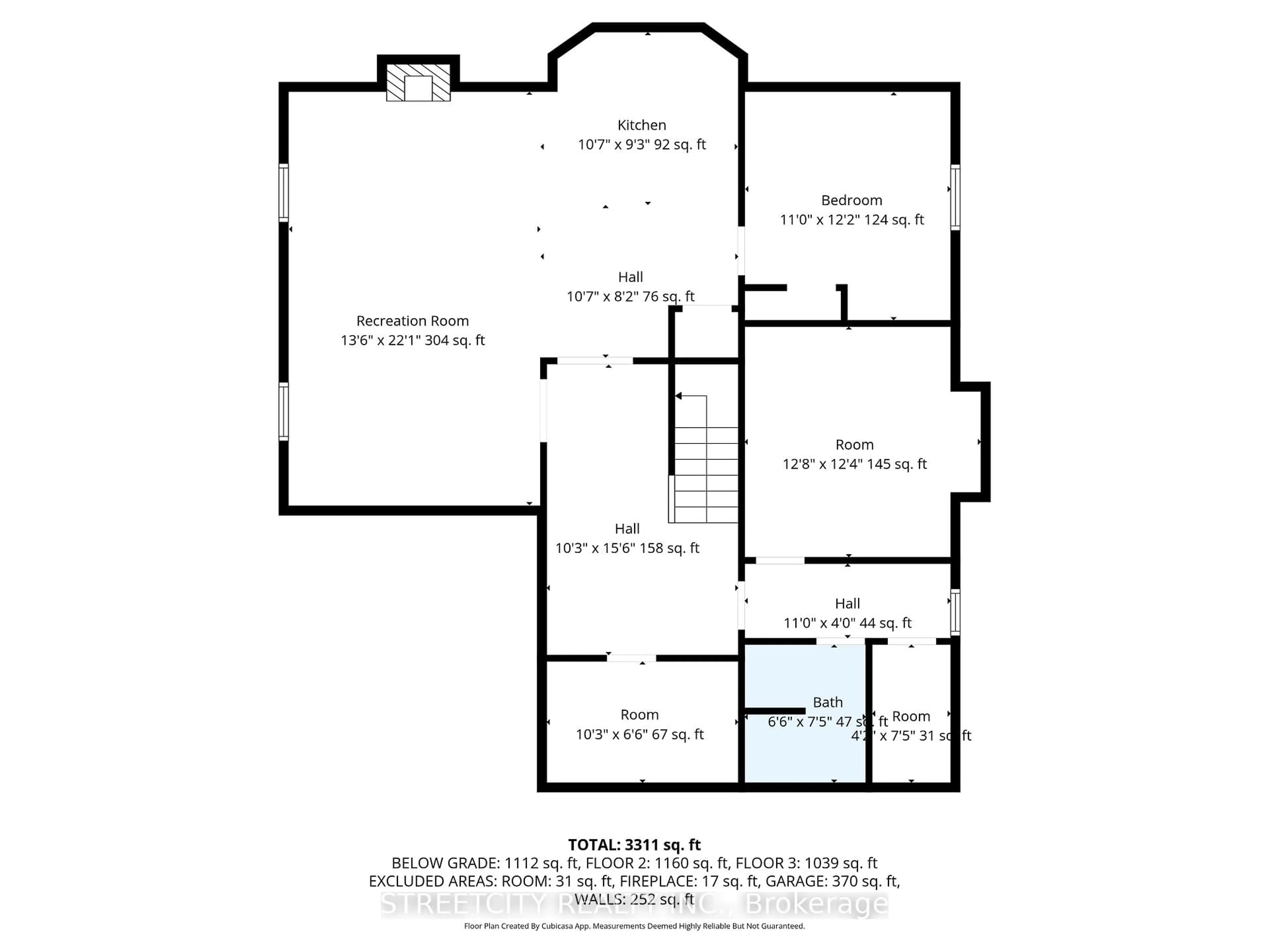 Floor plan for 328 Plane Tree Dr, London North Ontario N6G 5J4