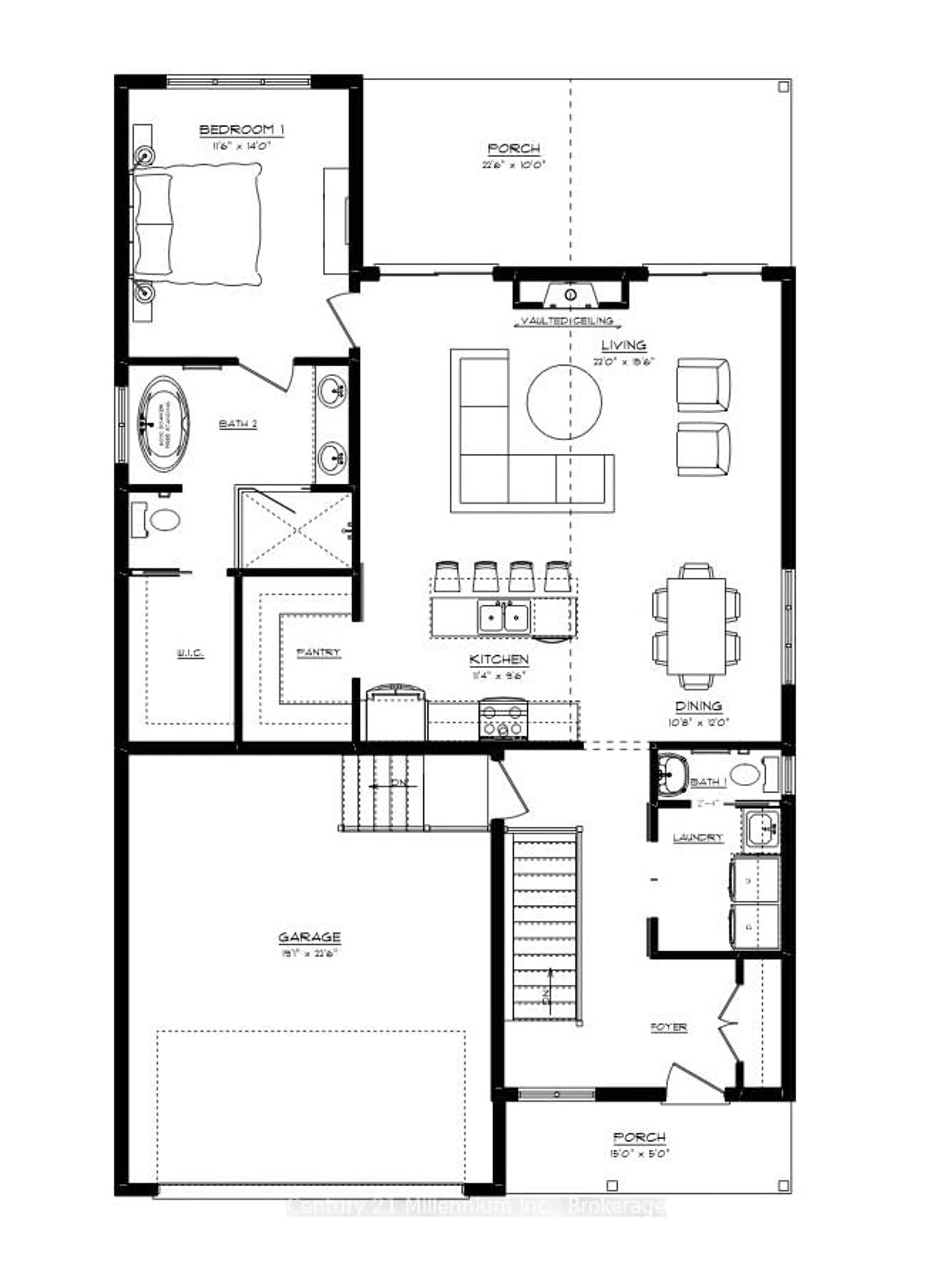 Floor plan for 33 Grenville St, Saugeen Shores Ontario N0H 2L0