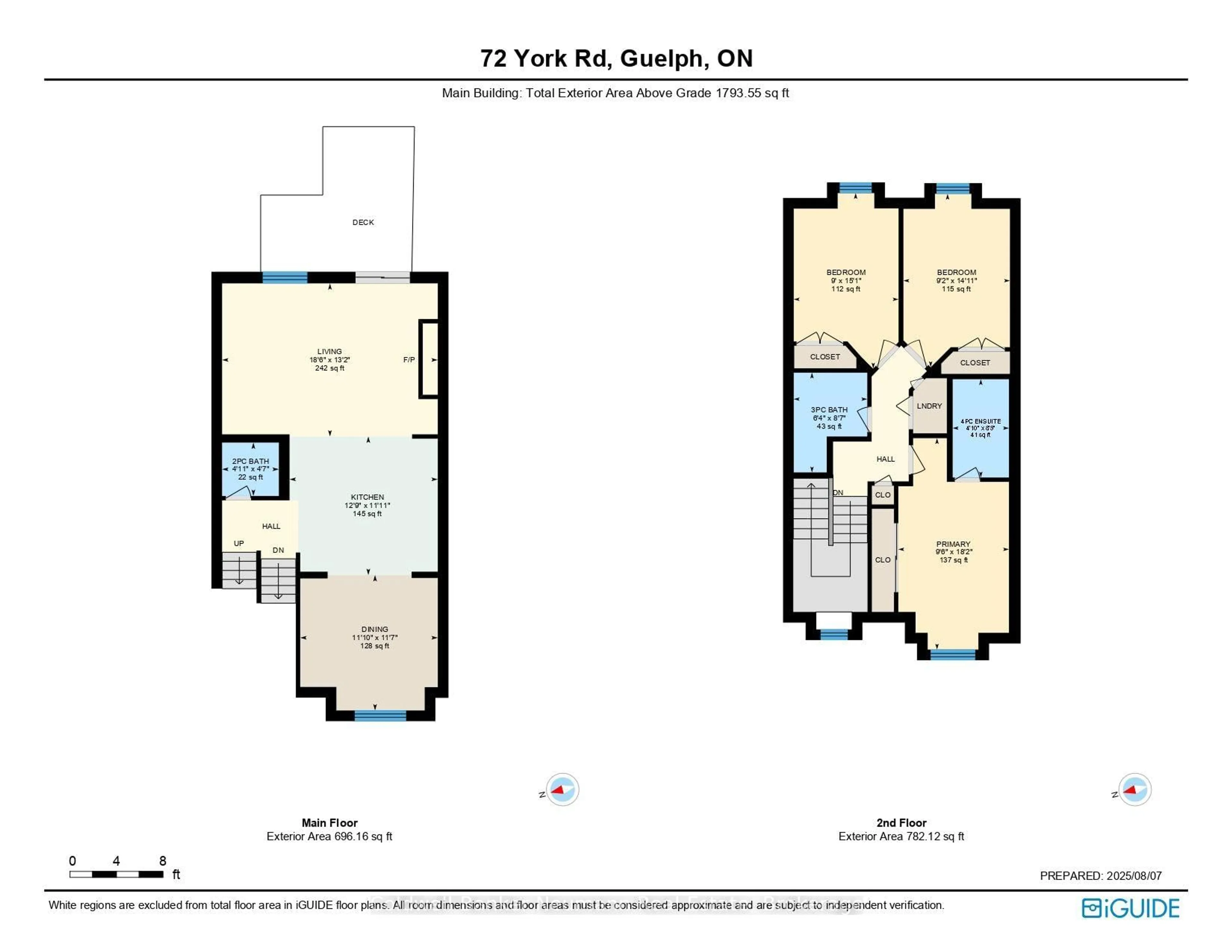 Floor plan for 72 York Rd #4, Guelph Ontario N1E 0M3