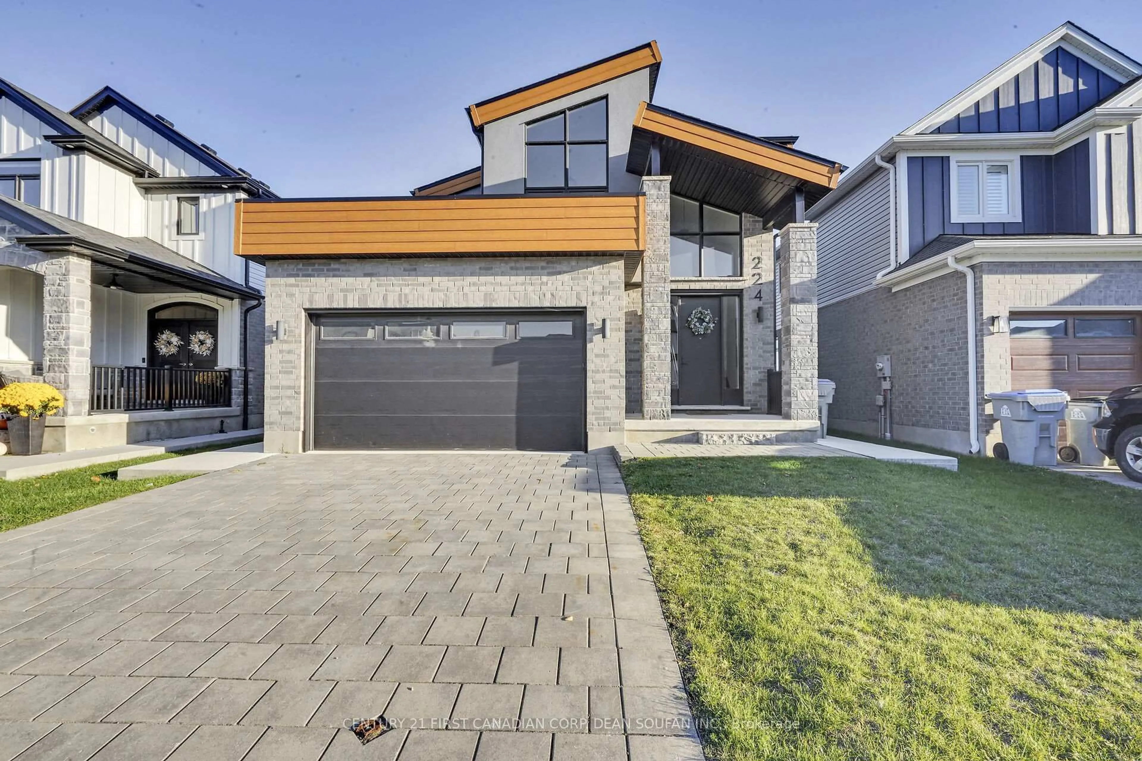 Home with brick exterior material, street for 224 Winlow Way, Middlesex Centre Ontario N0L 1R0