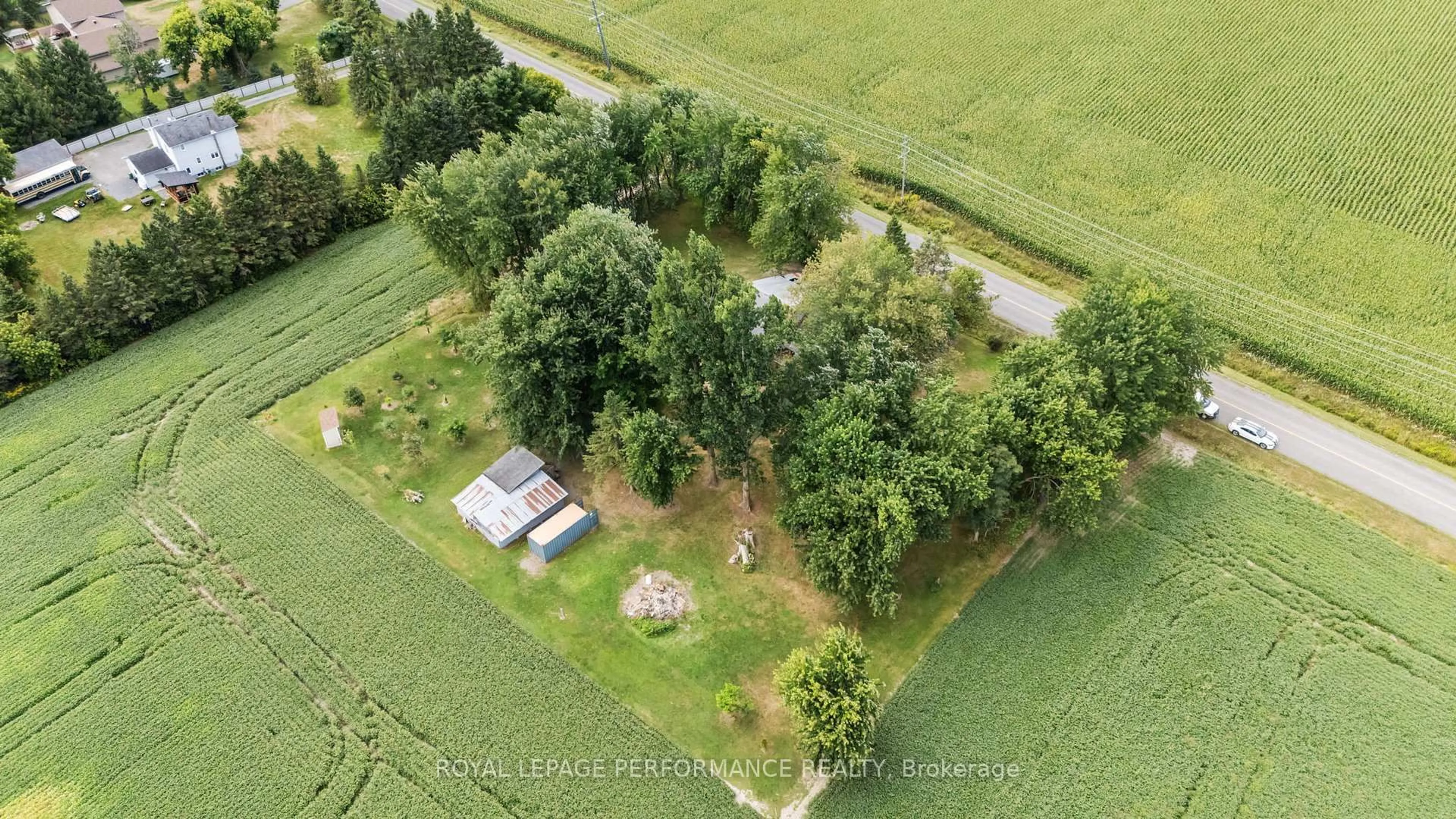 A pic from outside/outdoor area/front of a property/back of a property/a pic from drone, forest/trees view for 721 St Thomas Rd, Russell Ontario K0A 1W0