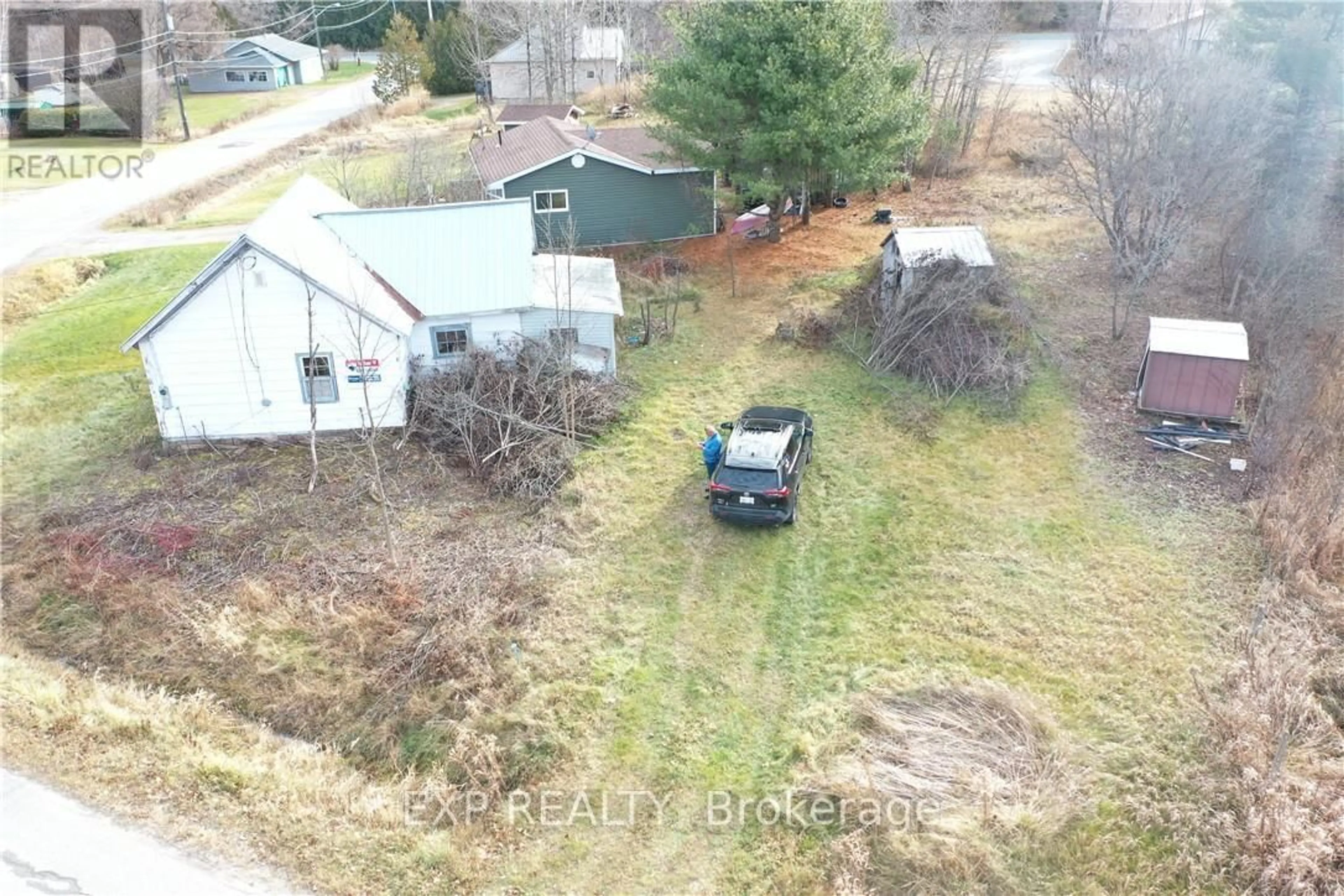 A pic from outside/outdoor area/front of a property/back of a property/a pic from drone, street for 1 Doyle St, Spanish Ontario P0P 2A0