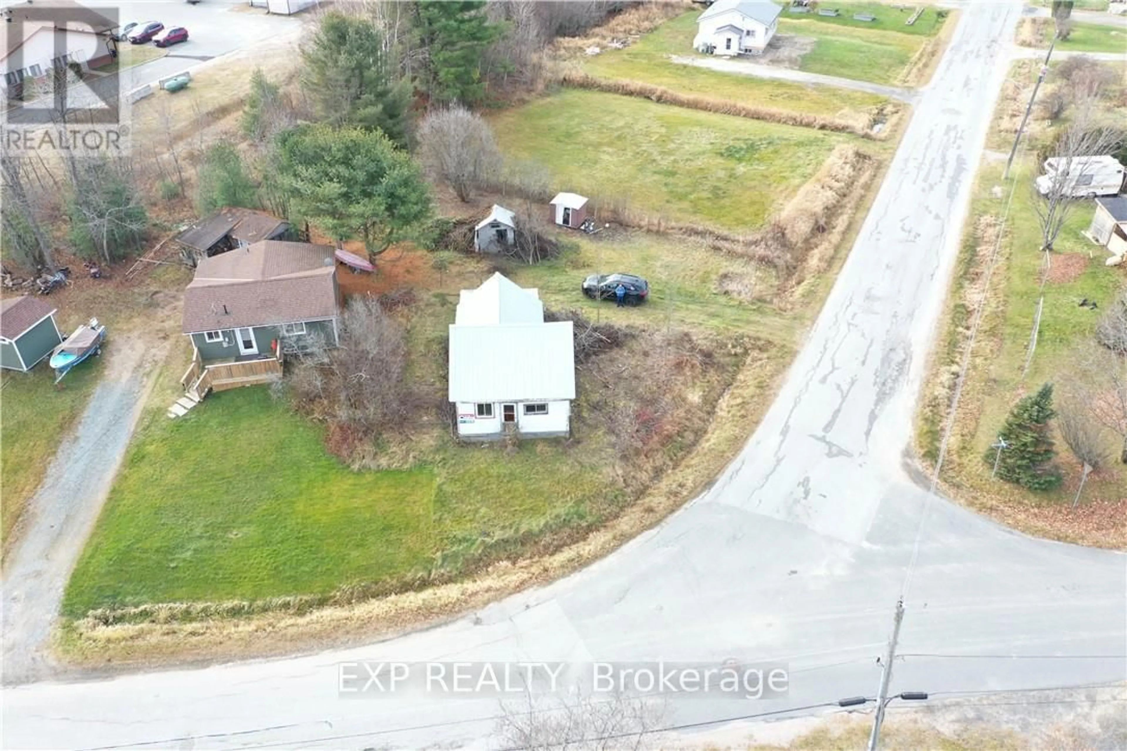 A pic from outside/outdoor area/front of a property/back of a property/a pic from drone, unknown for 1 Doyle St, Spanish Ontario P0P 2A0
