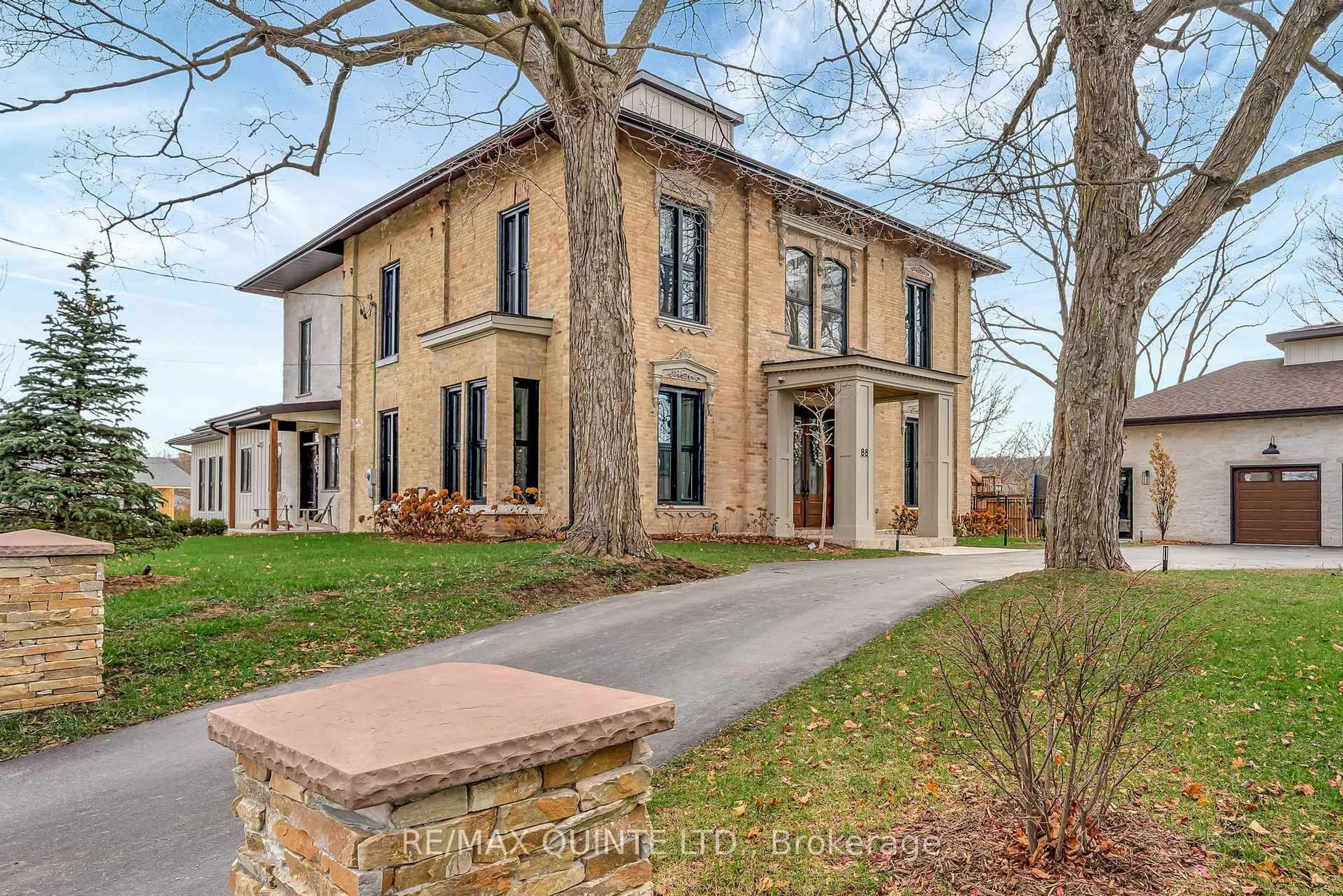 Home with brick exterior material, street for 88 Bridge St, Prince Edward County Ontario K0K 2T0