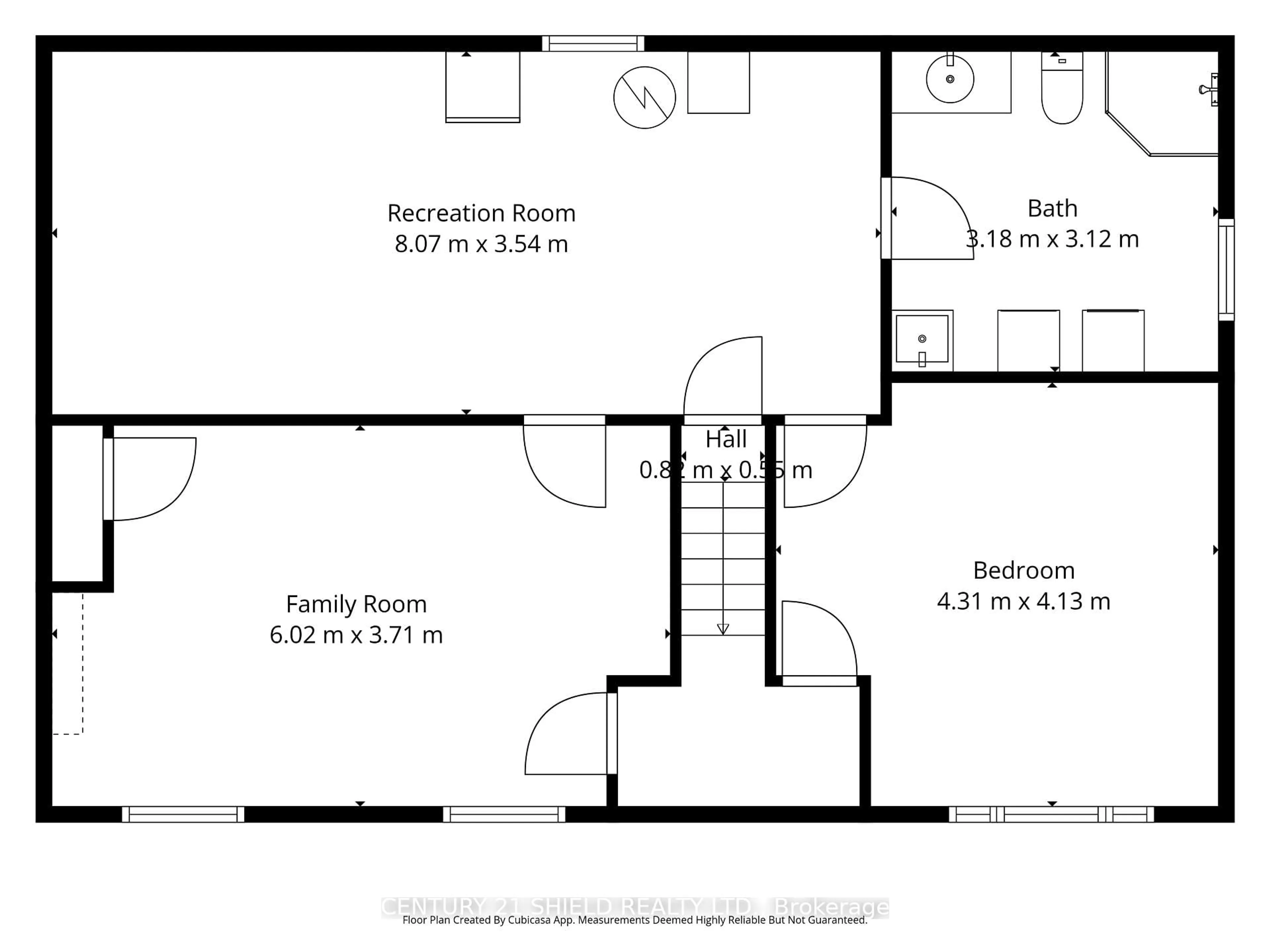 Floor plan for 22032 Old Highway 2 Highway, South Glengarry Ontario K0C 1E0
