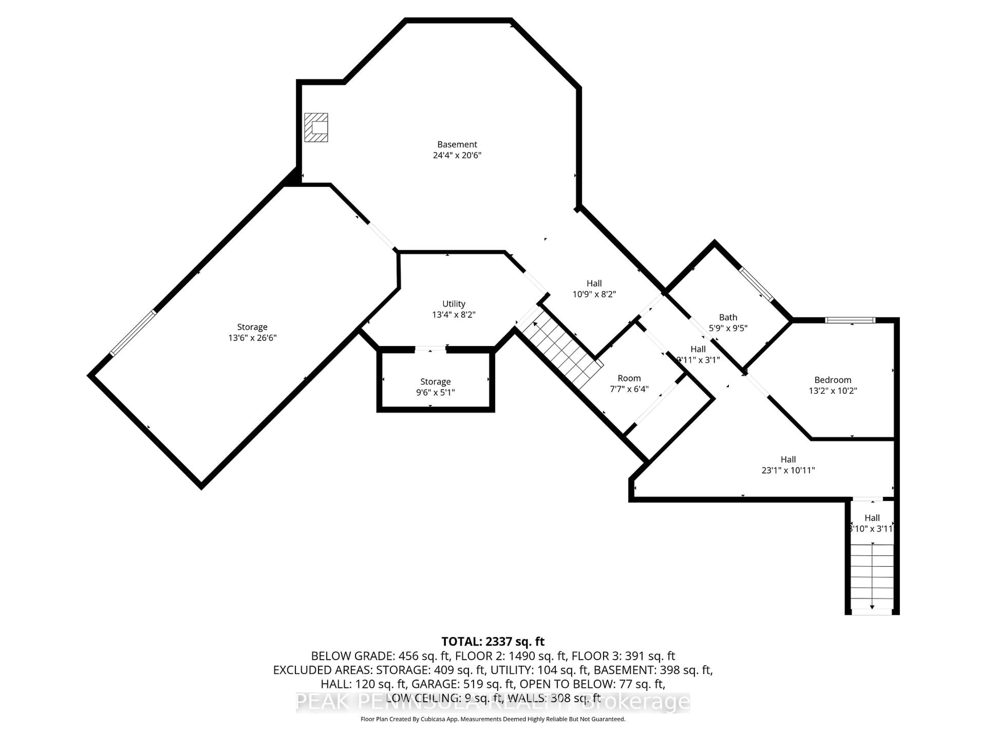 Floor plan for 1028 Highway 59 Highway, Norfolk Ontario N0E 1M0