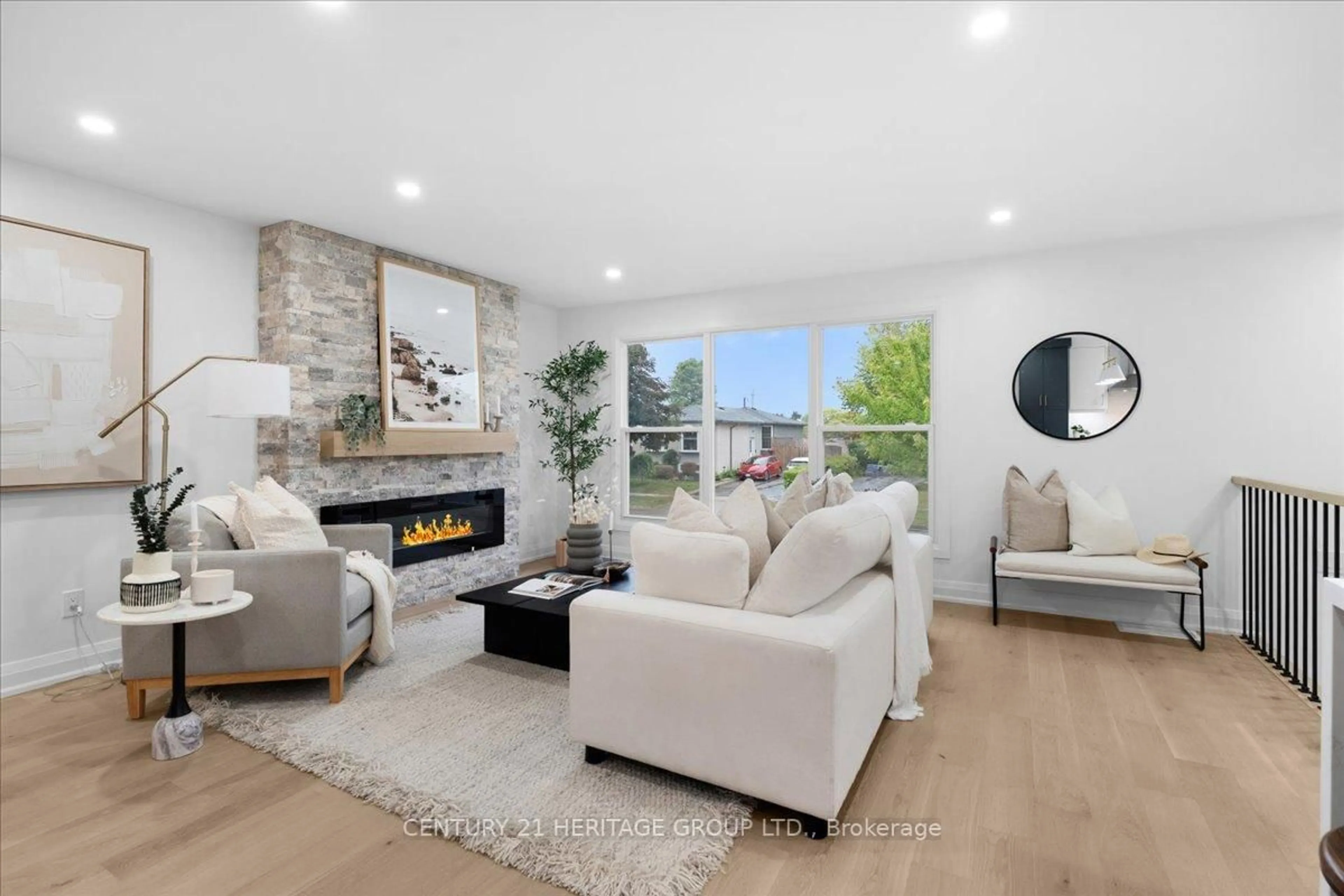 Living room with furniture, unknown for 15 Mellenby St, Hamilton Ontario L8J 1E6