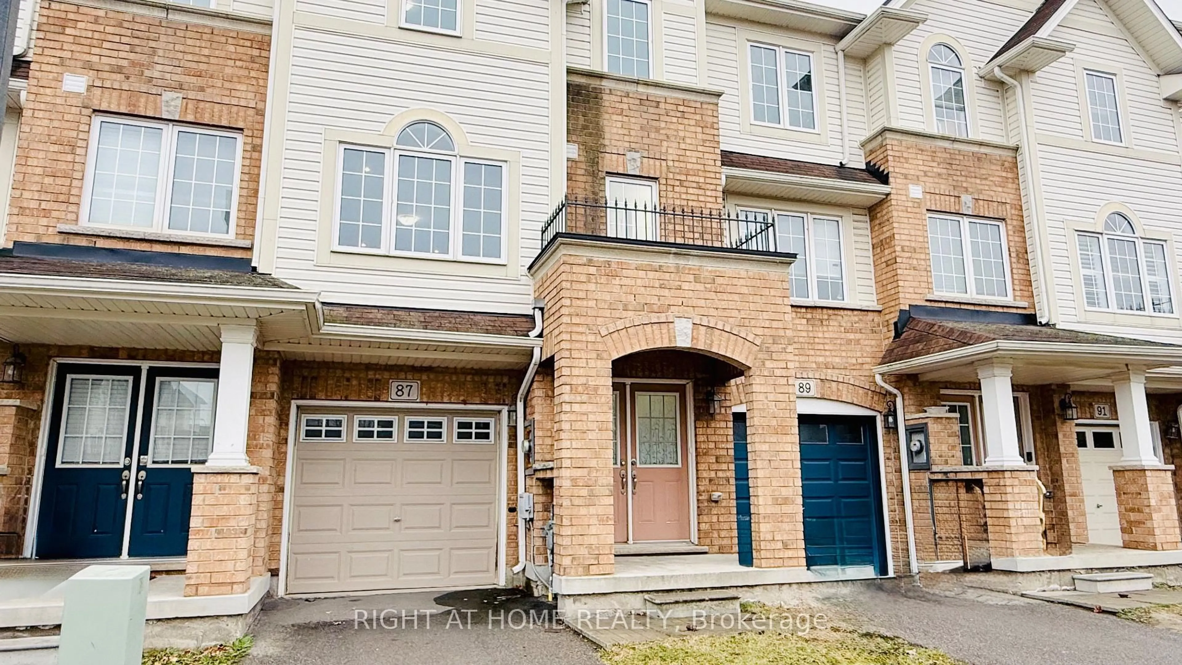 Home with brick exterior material, street for 87 Mayland Tr, Hamilton Ontario L8J 0G4