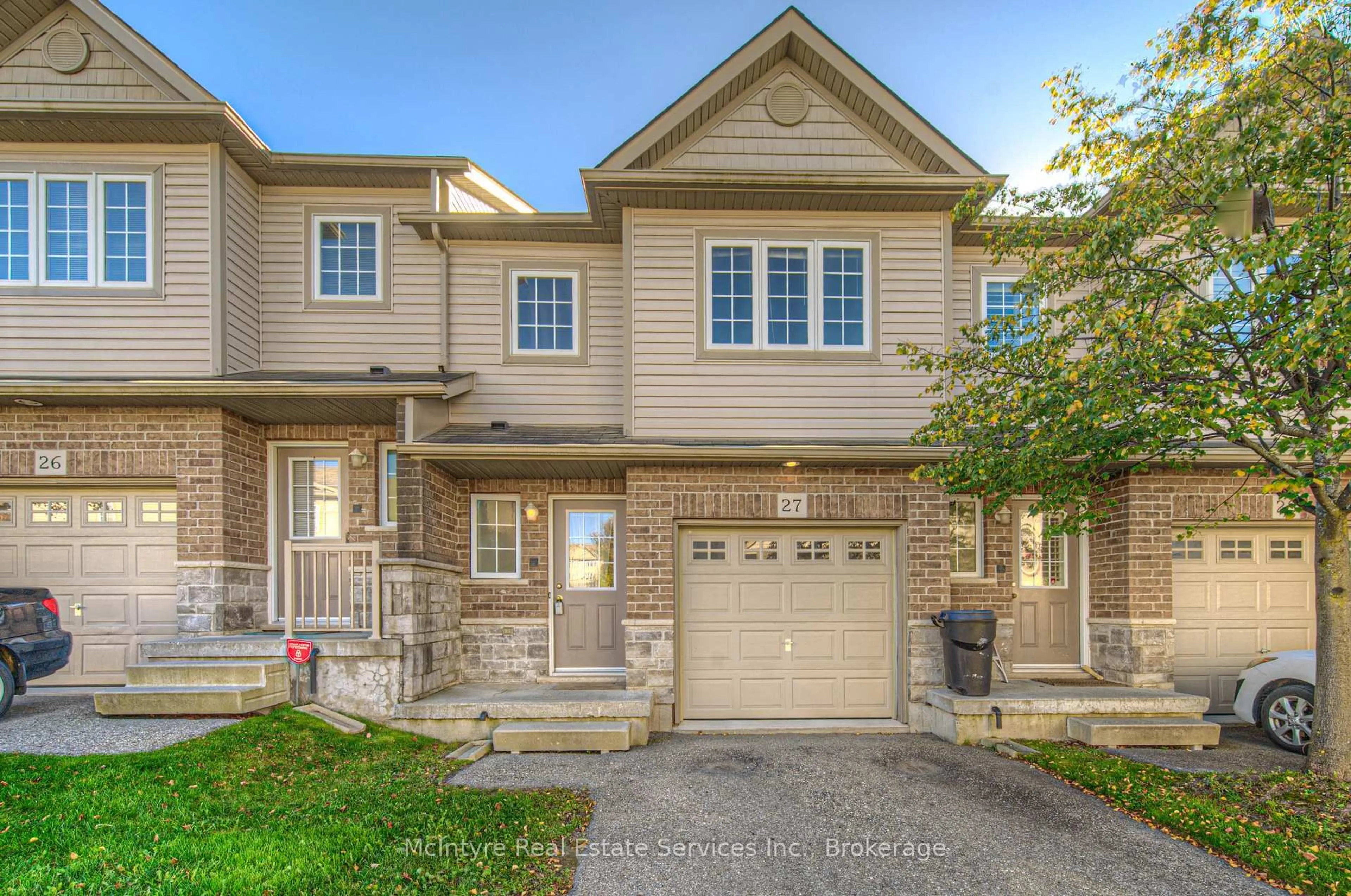 Home with brick exterior material, street for 355 Fisher Mills Rd #27, Cambridge Ontario N3C 4N5