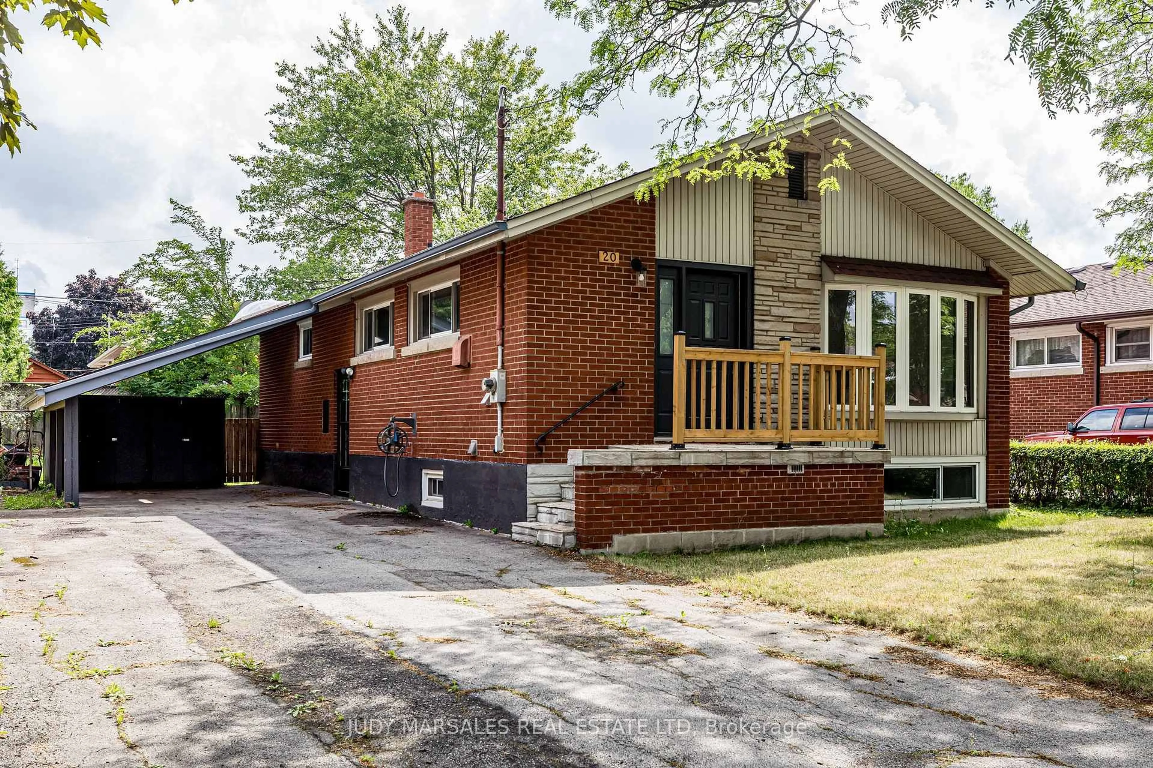 Home with brick exterior material, street for 20 Burfield Ave, Hamilton Ontario L8T 2J9