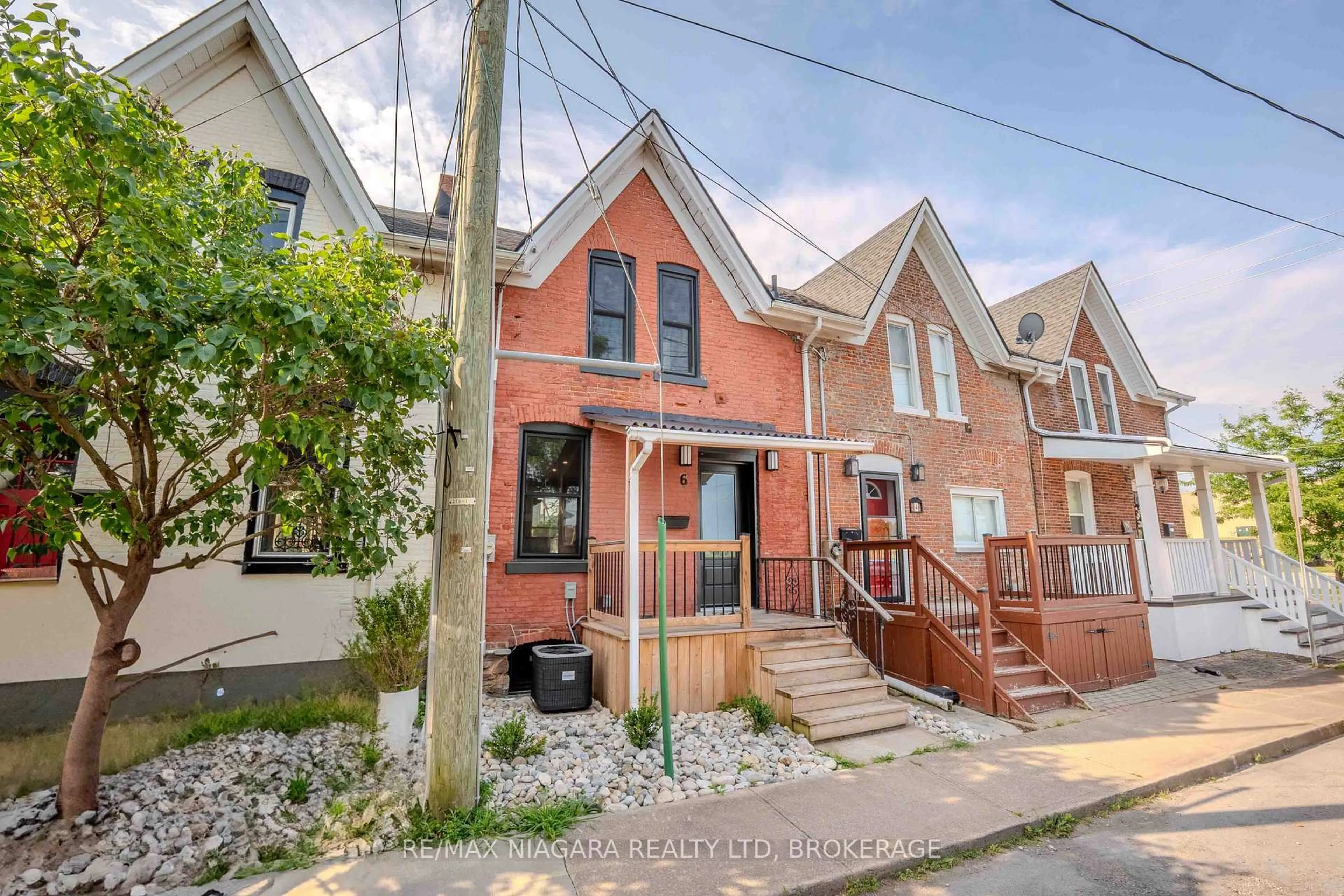 Home with brick exterior material, street for 6 Almond St, St. Catharines Ontario L2T 1E7