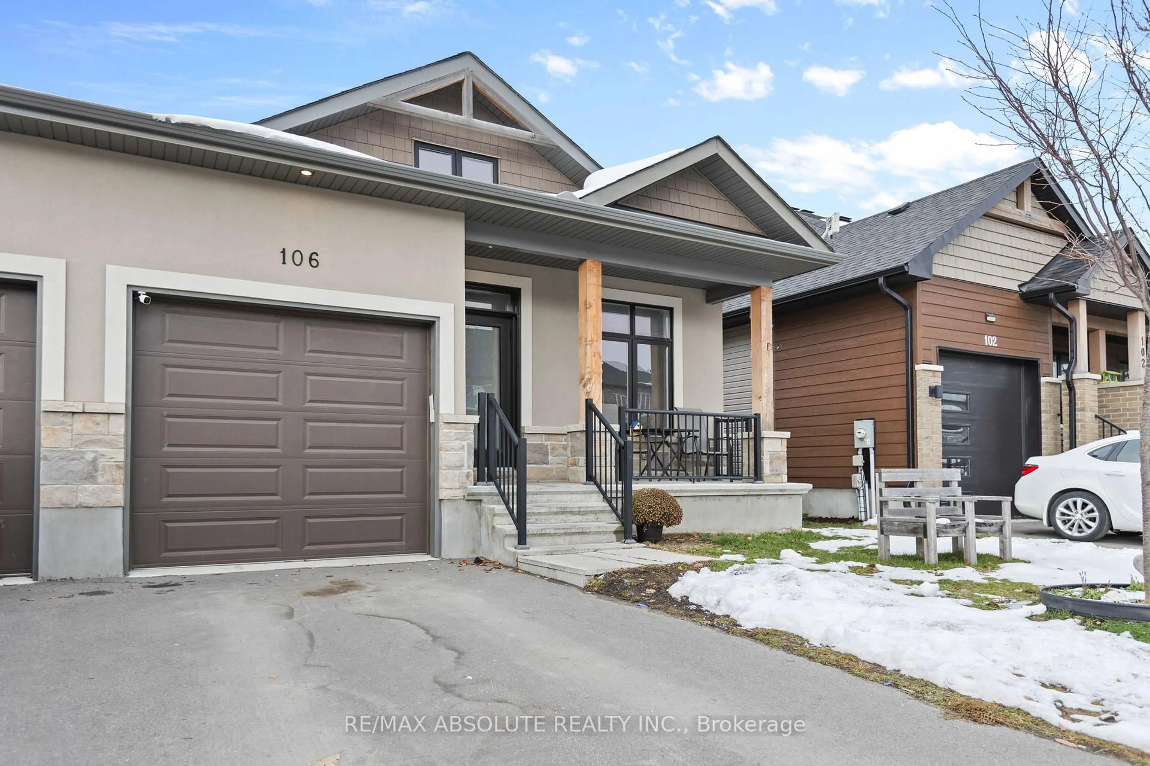 Home with brick exterior material, street for 106 MCPHAIL Rd, Carleton Place Ontario K7C 0P7