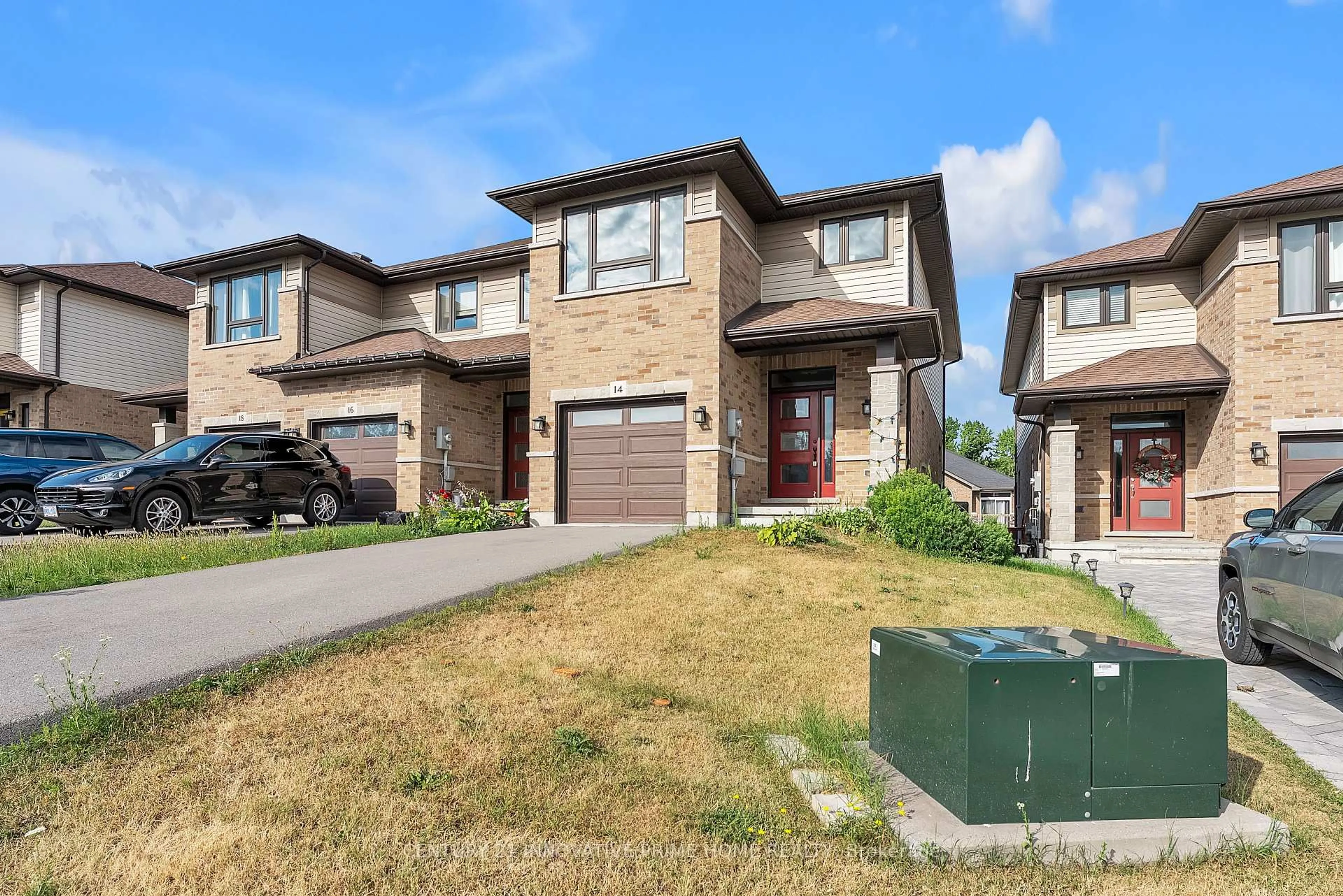 Home with brick exterior material, street for 14 Ledgerock Crt, Quinte West Ontario K8R 1G3